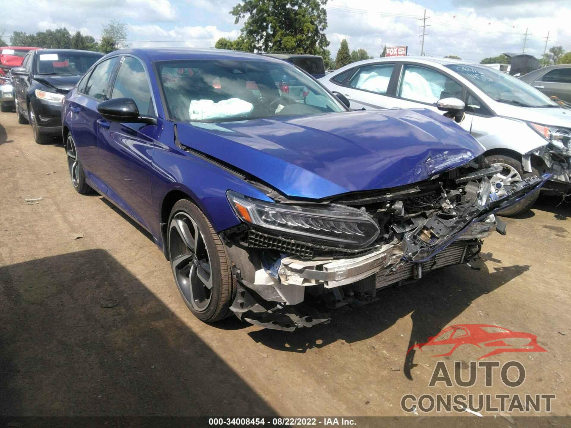 HONDA ACCORD SEDAN 2021 - 1HGCV1F36MA024018