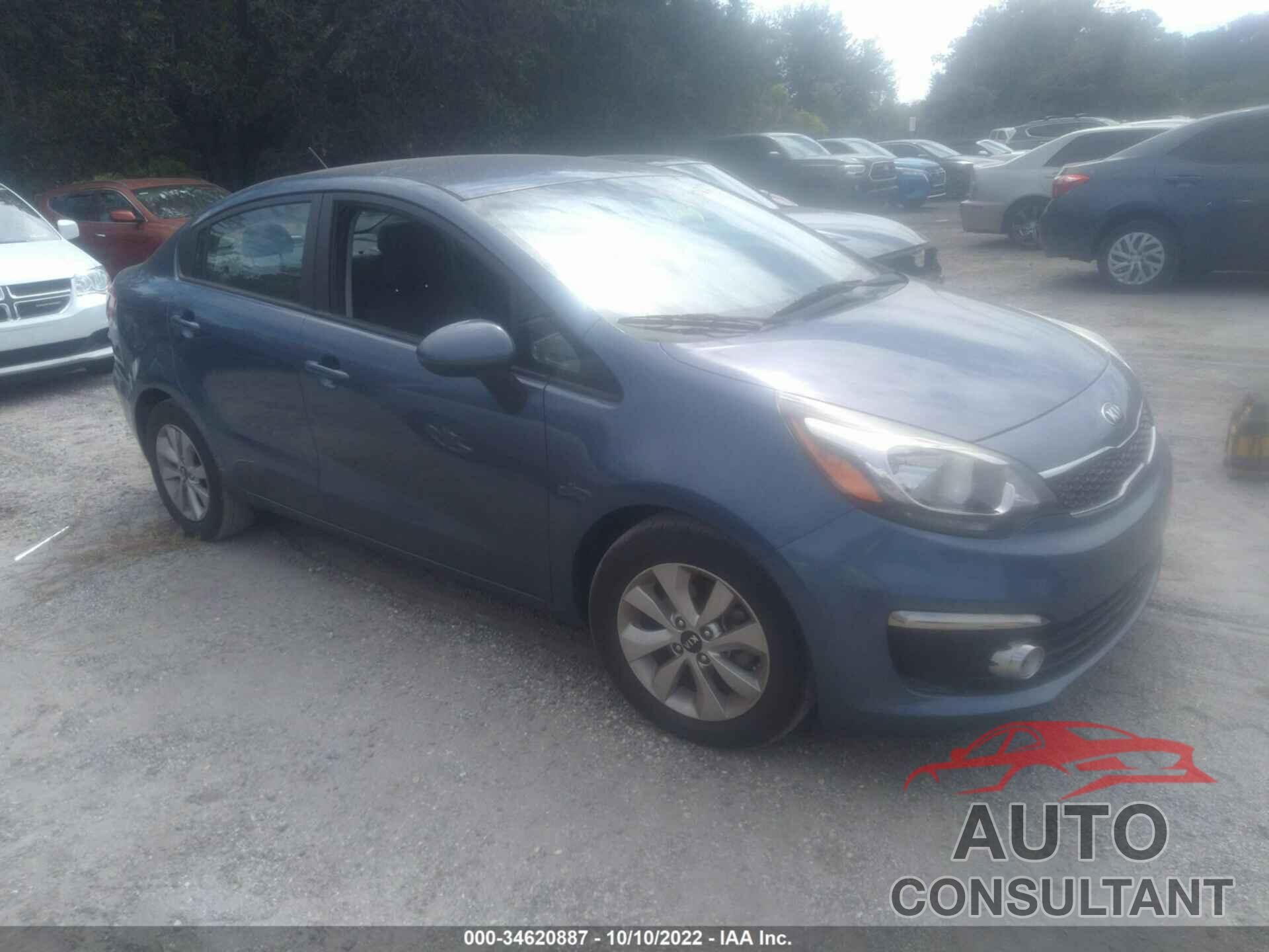 KIA RIO 2016 - KNADN4A36G6630497