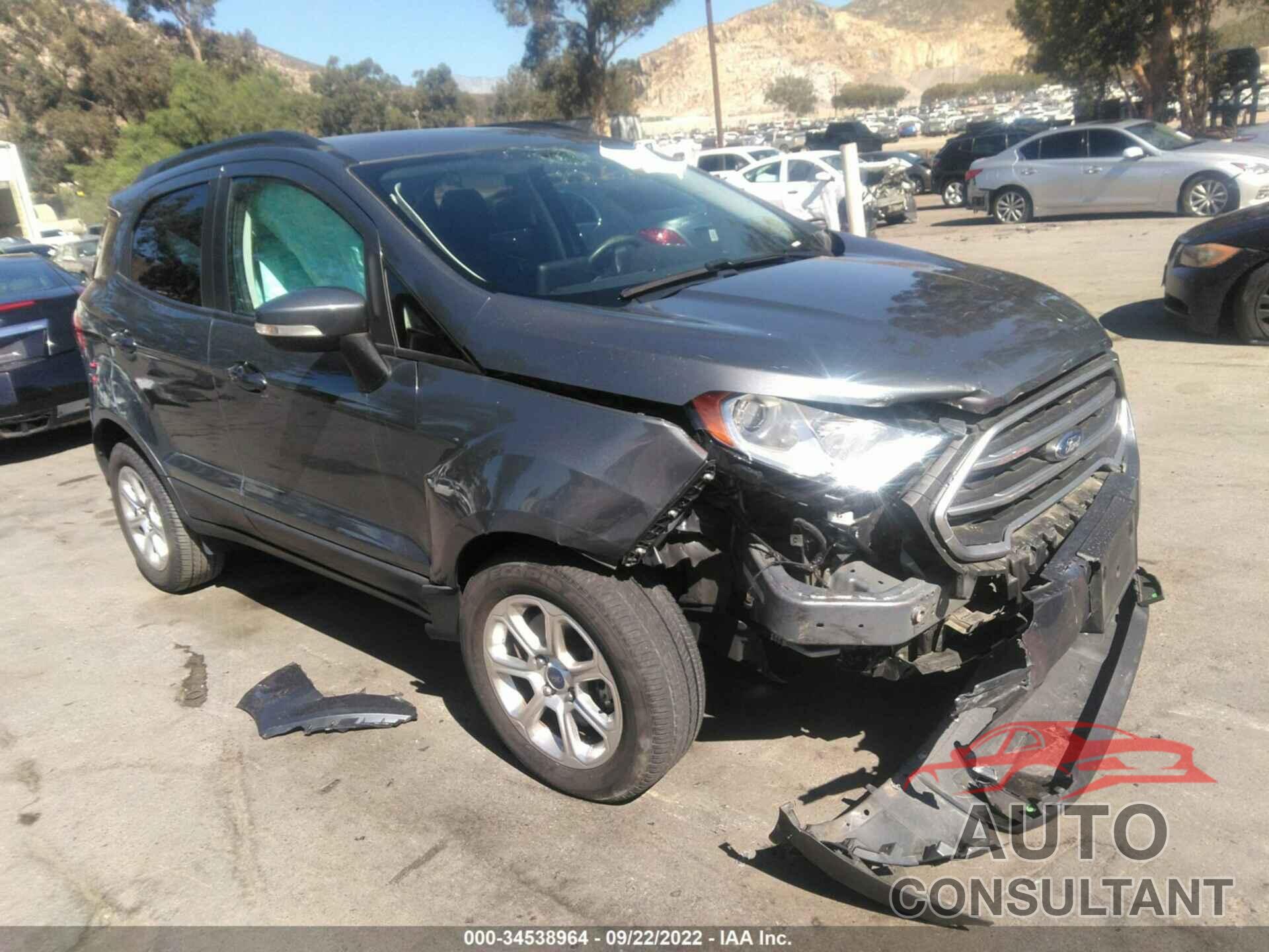 FORD ECOSPORT 2018 - MAJ3P1TE5JC183424