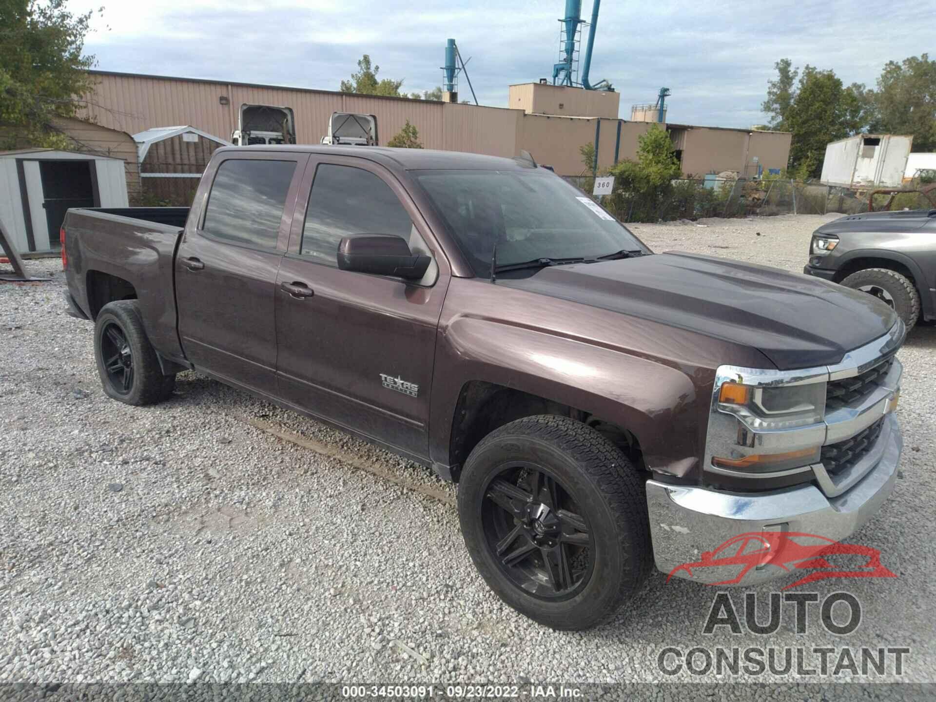 CHEVROLET SILVERADO 1500 2016 - 3GCPCREC9GG211958