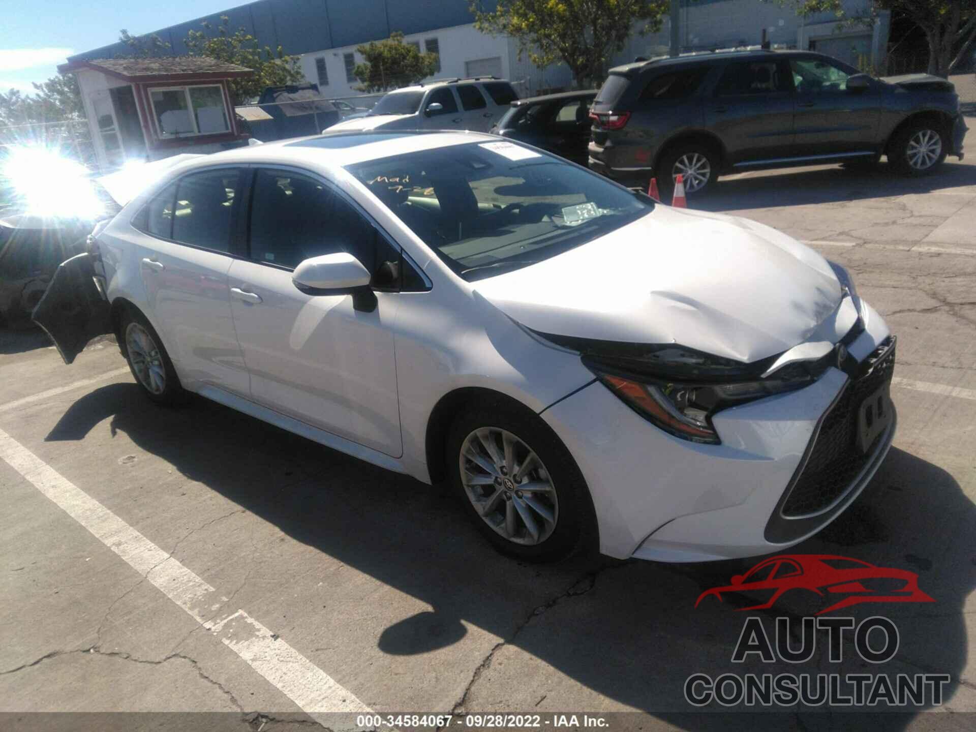 TOYOTA COROLLA 2020 - JTDFPRAE1LJ013424