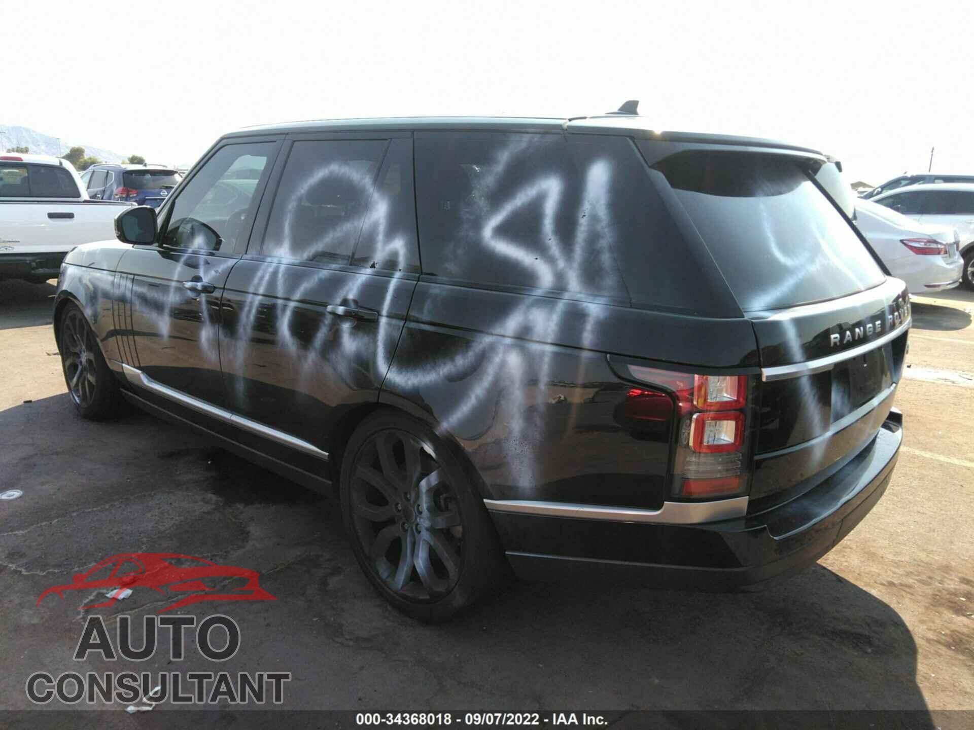 LAND ROVER RANGE ROVER 2016 - SALGS2PF3GA310042