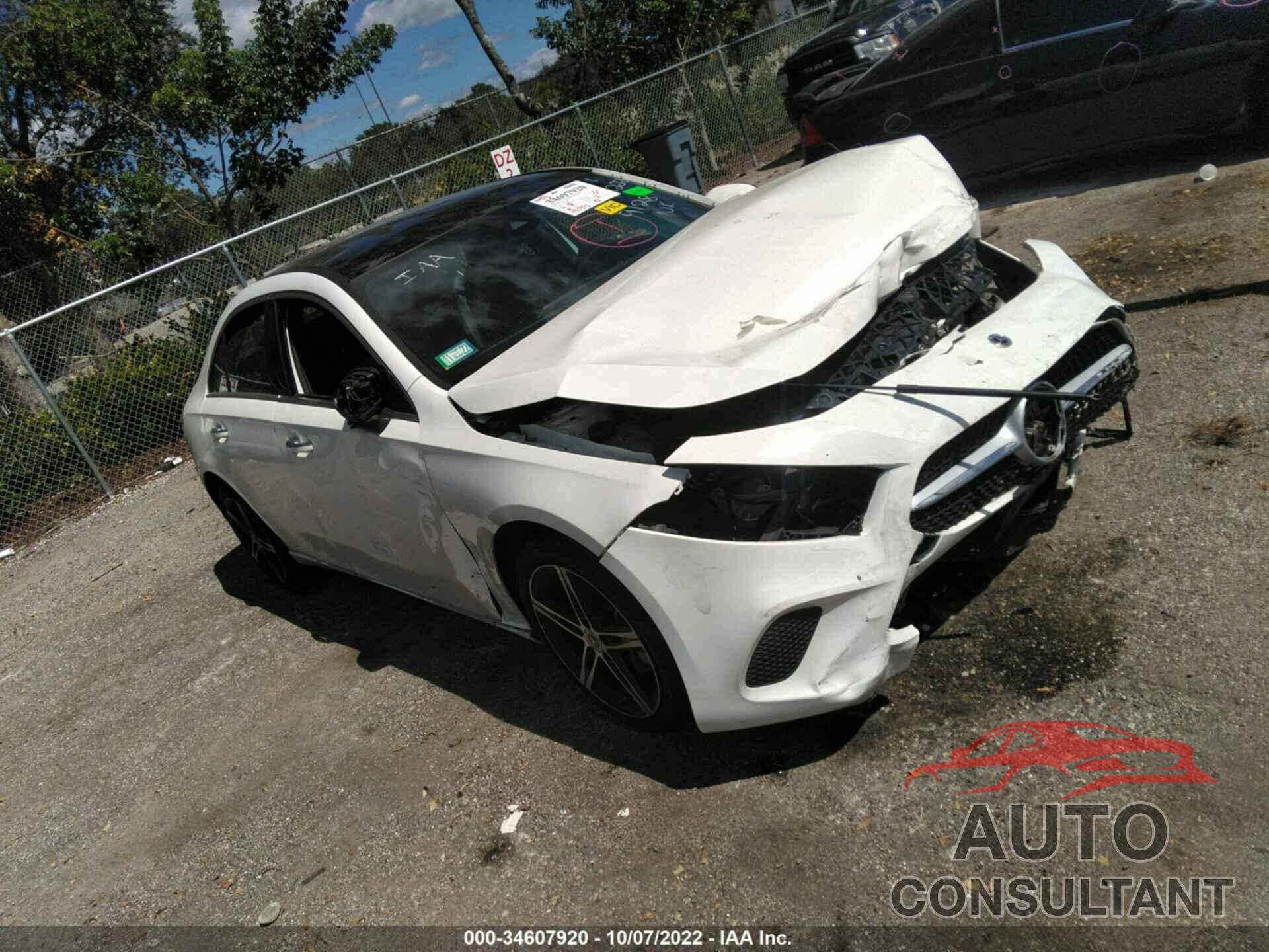 MERCEDES-BENZ A-CLASS 2021 - W1K3G4FB7MJ305347