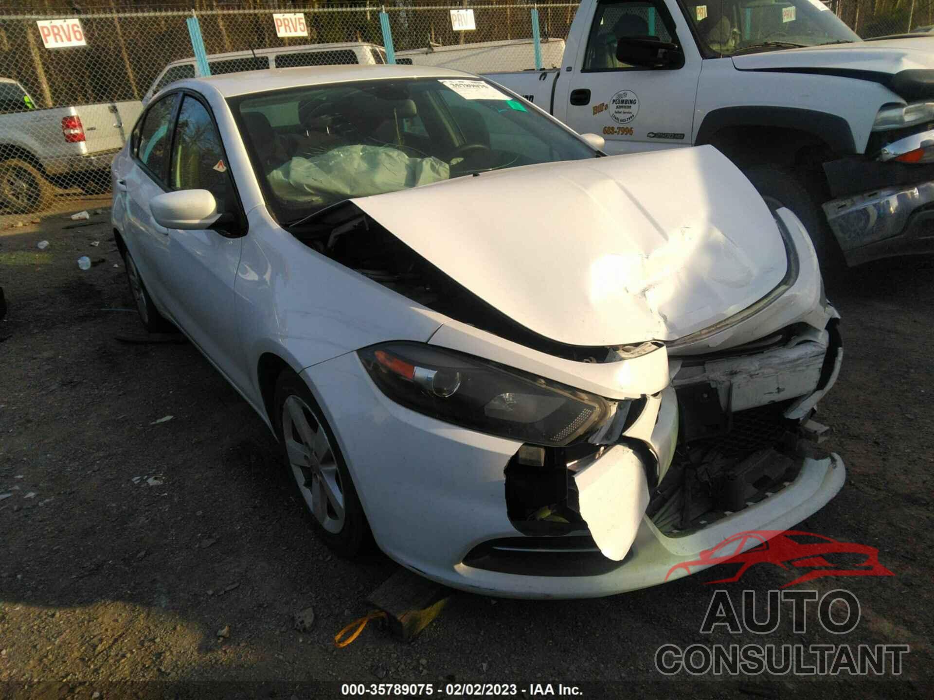 DODGE DART 2016 - 1C3CDFBB3GD644912