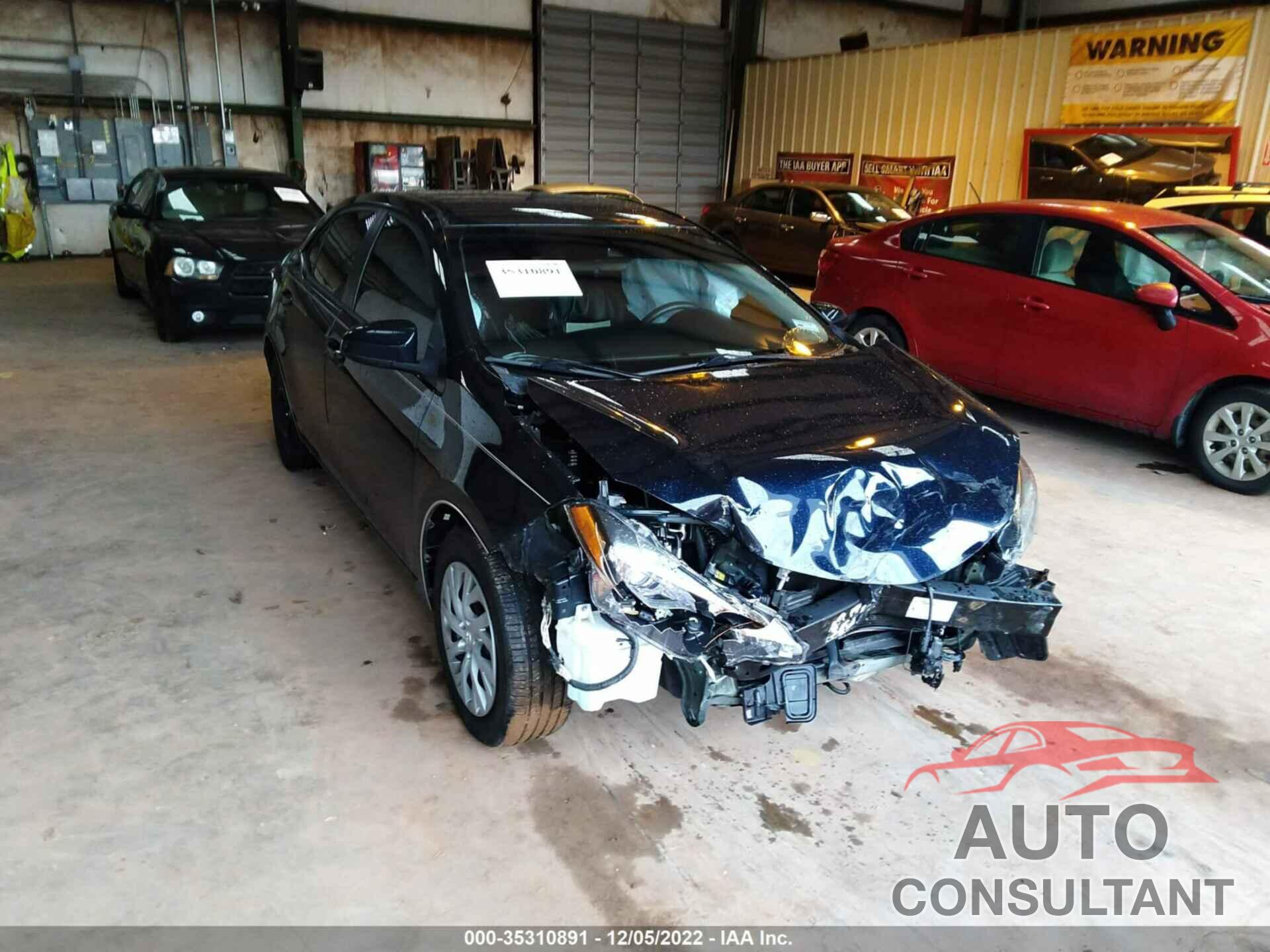 TOYOTA COROLLA 2018 - 2T1BURHE0JC034593