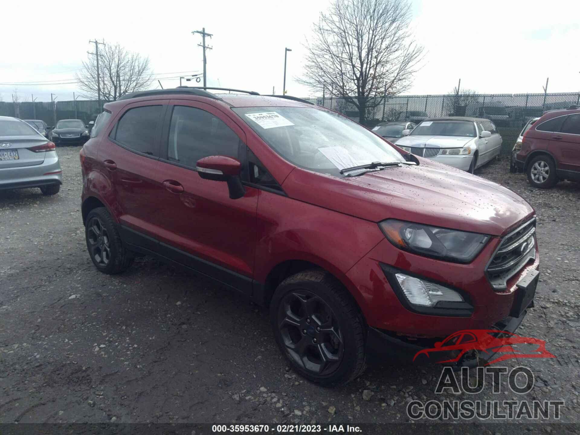 FORD ECOSPORT 2018 - MAJ6P1CL7JC182612