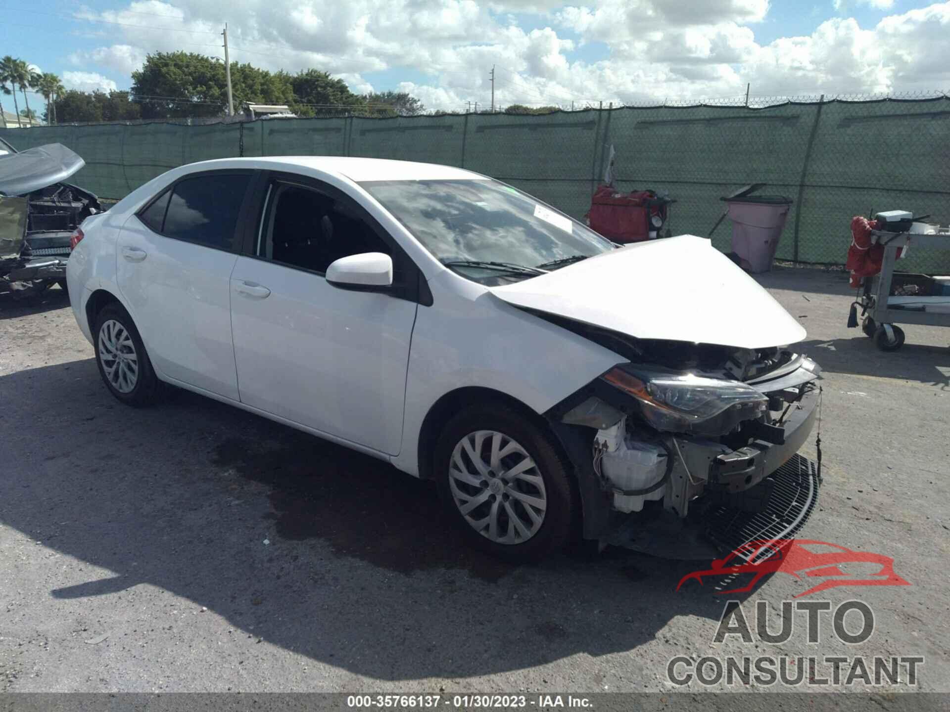 TOYOTA COROLLA 2019 - 5YFBURHE5KP879411