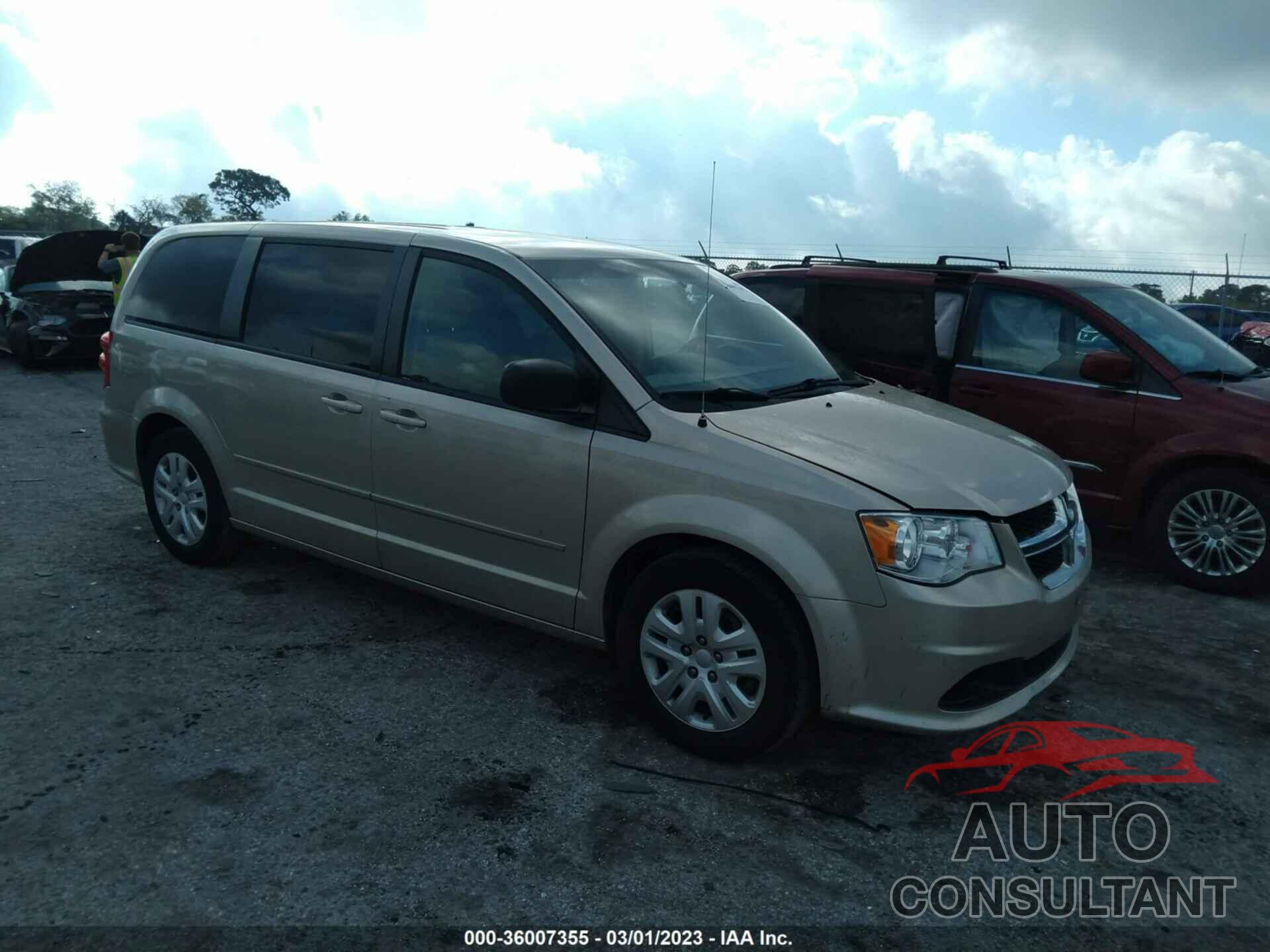 DODGE GRAND CARAVAN 2016 - 2C4RDGBG0GR219071