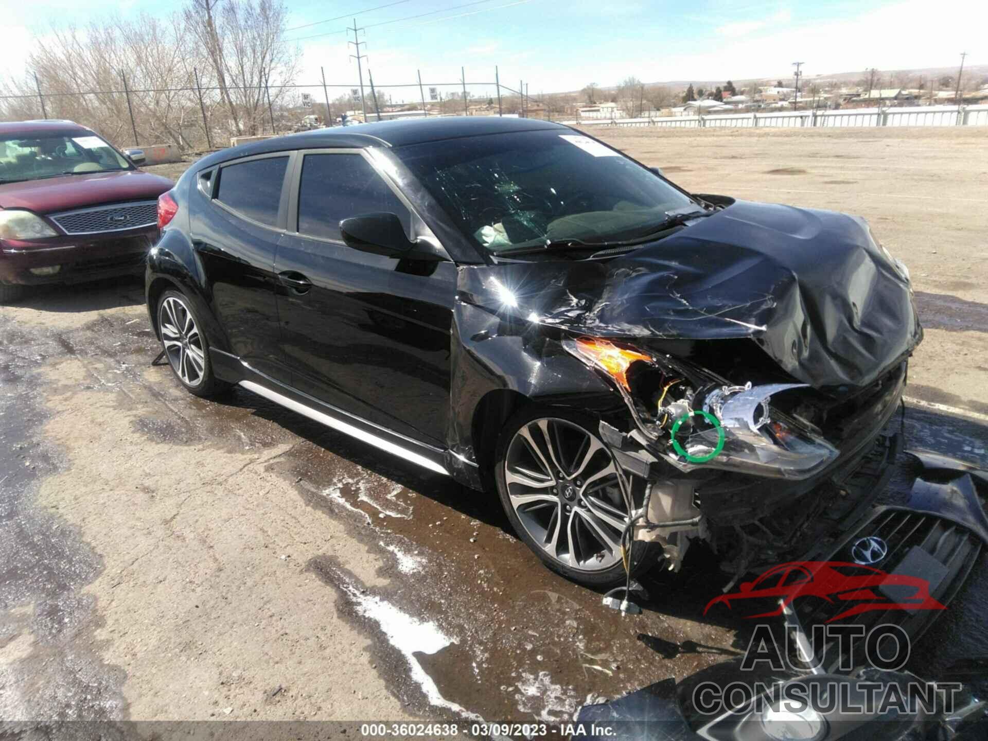 HYUNDAI VELOSTER 2016 - KMHTC6AE3GU298009