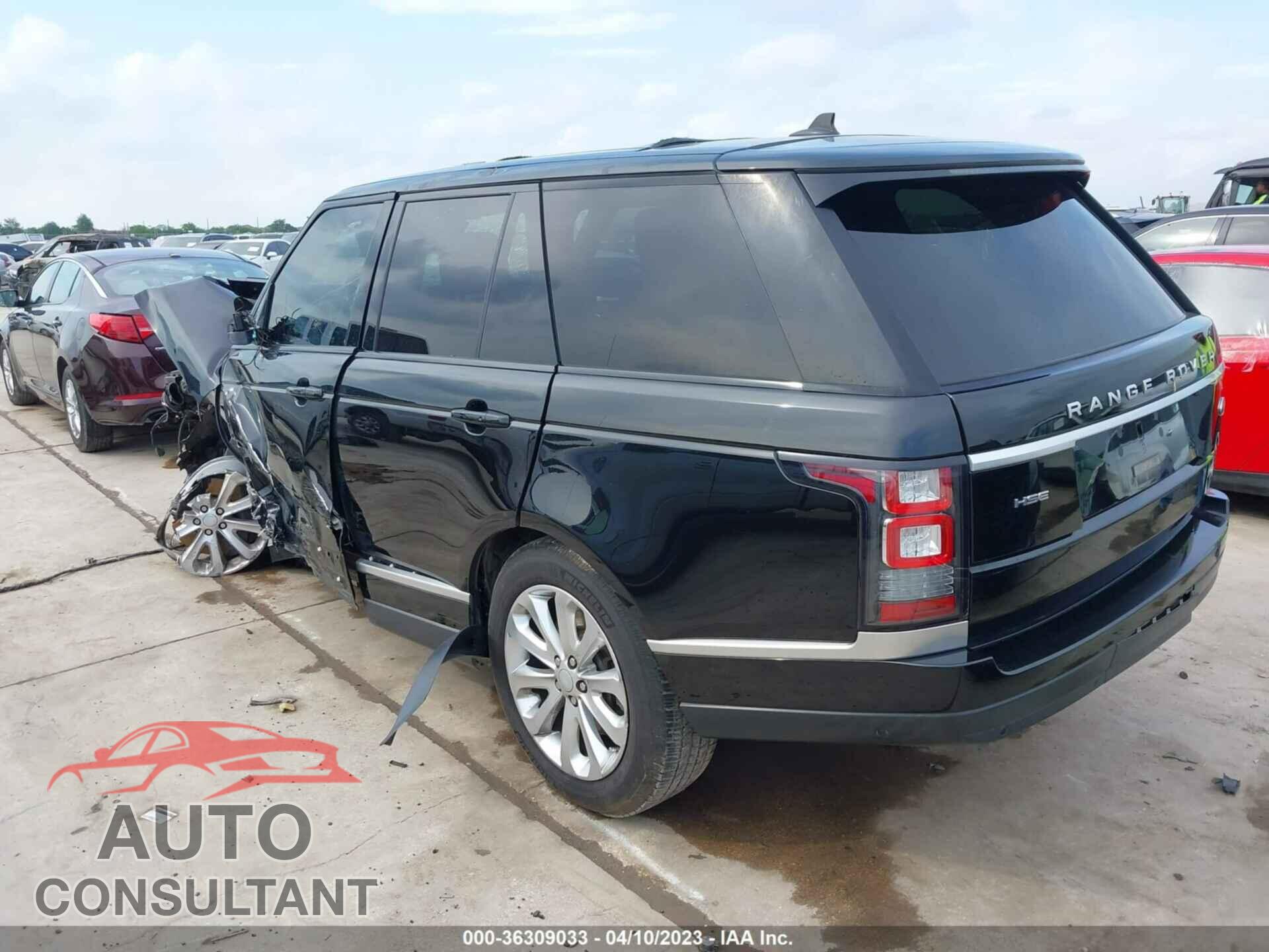 LAND ROVER RANGE ROVER 2016 - SALGS2VF1GA266108