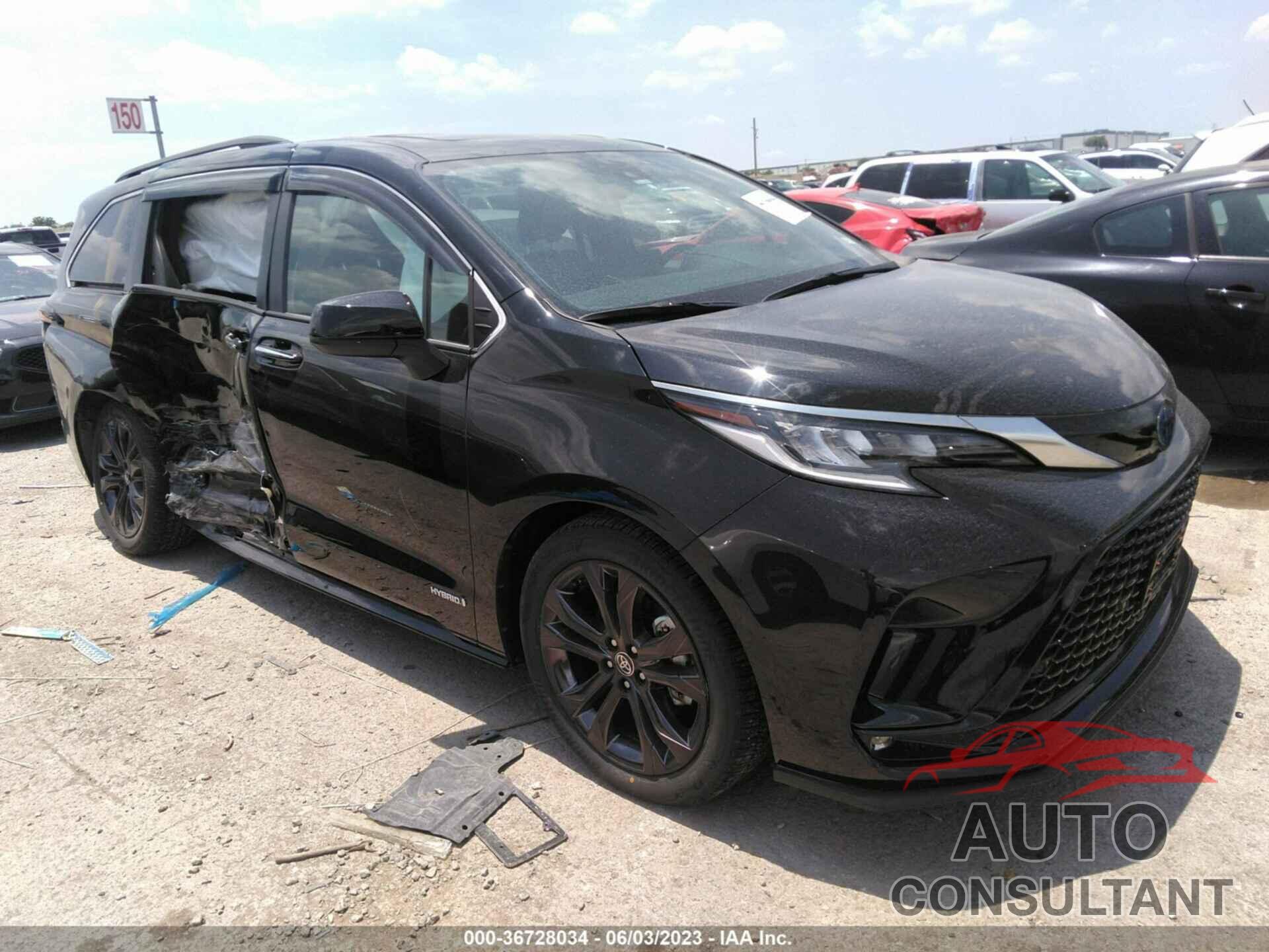 TOYOTA SIENNA 2021 - 5TDDRKEC1MS047028