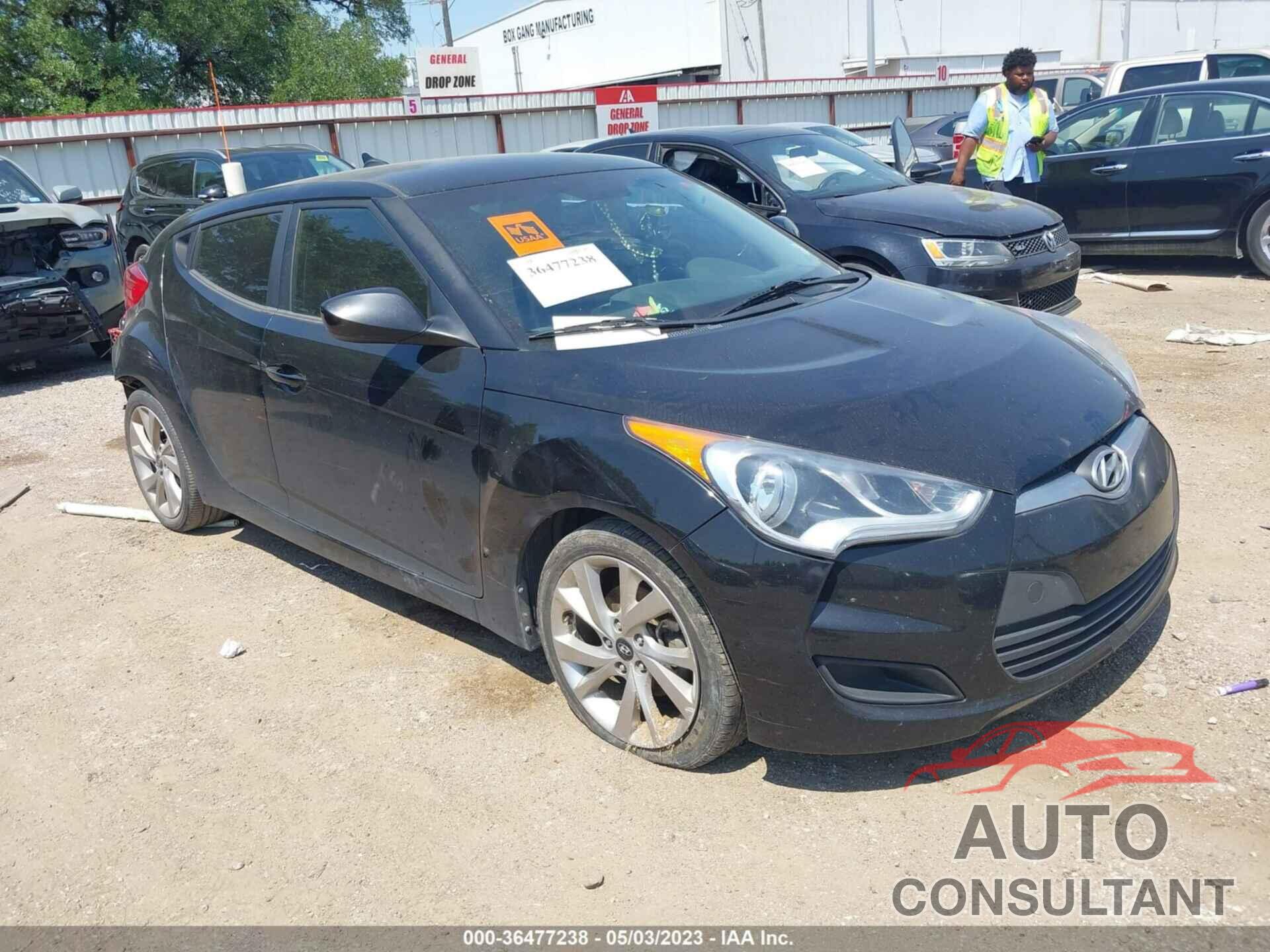 HYUNDAI VELOSTER 2016 - KMHTC6AD4GU253863