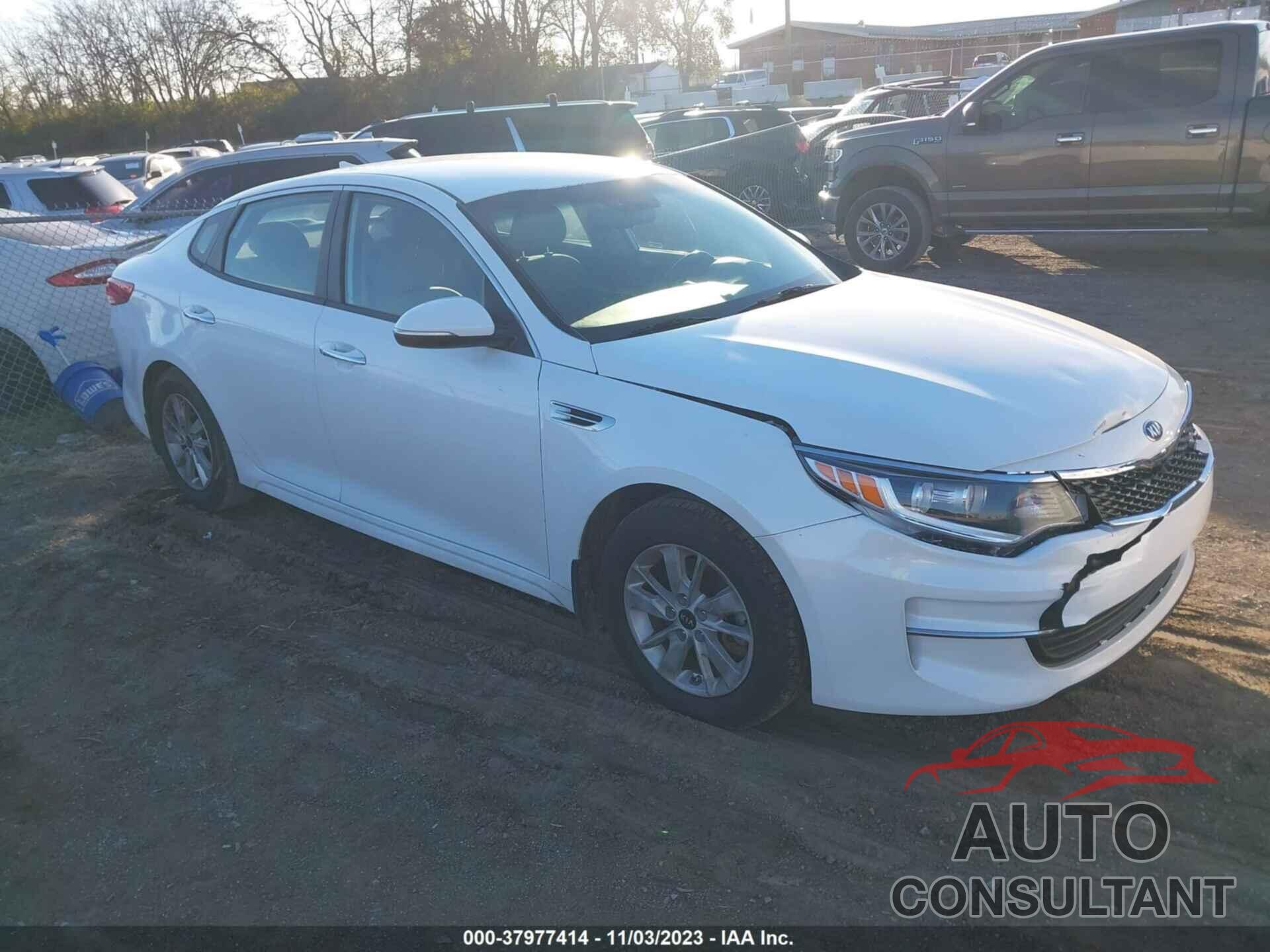 KIA OPTIMA 2016 - 5XXGT4L3XGG074991