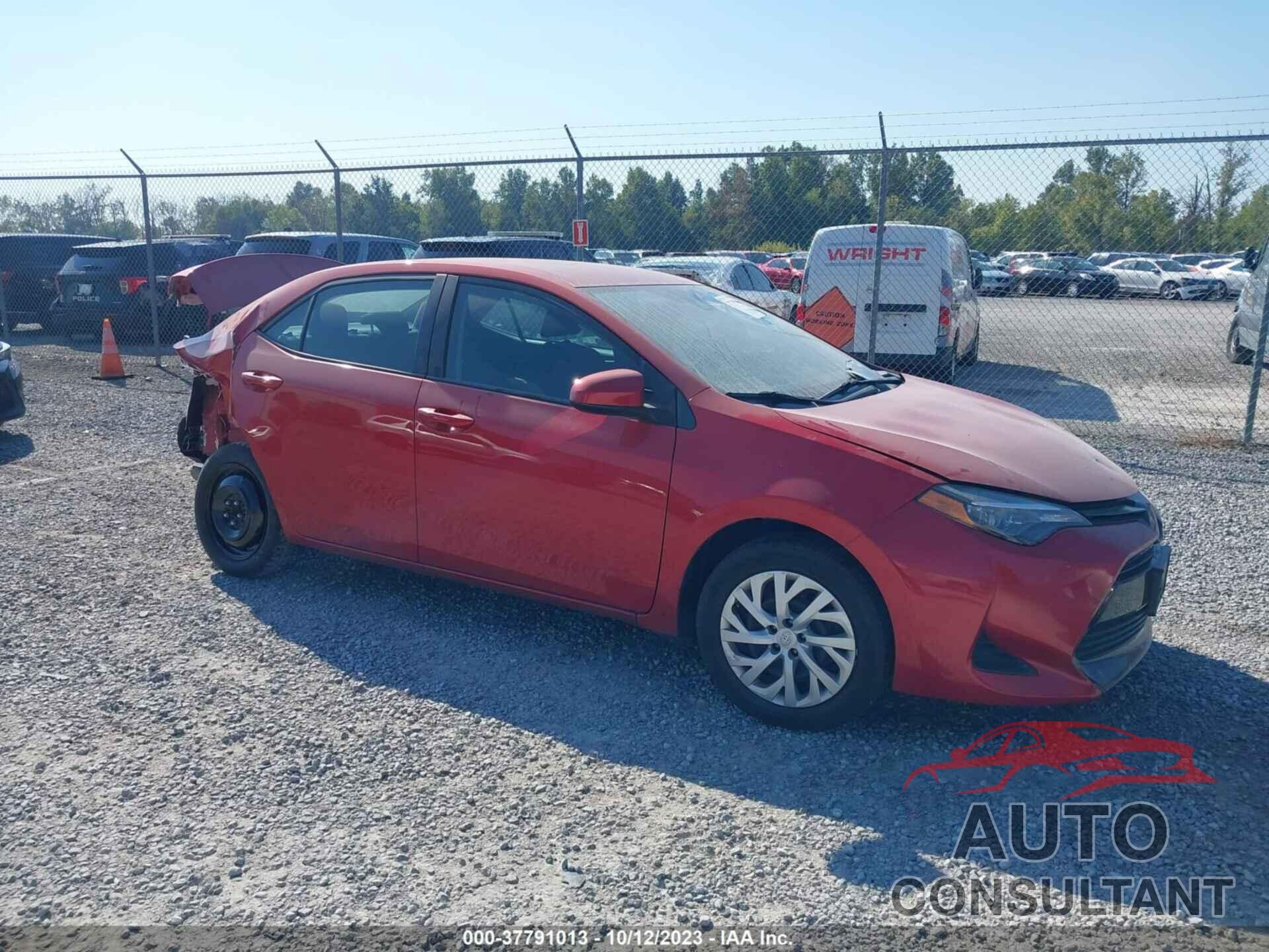 TOYOTA COROLLA 2019 - 5YFBURHEXKP897905