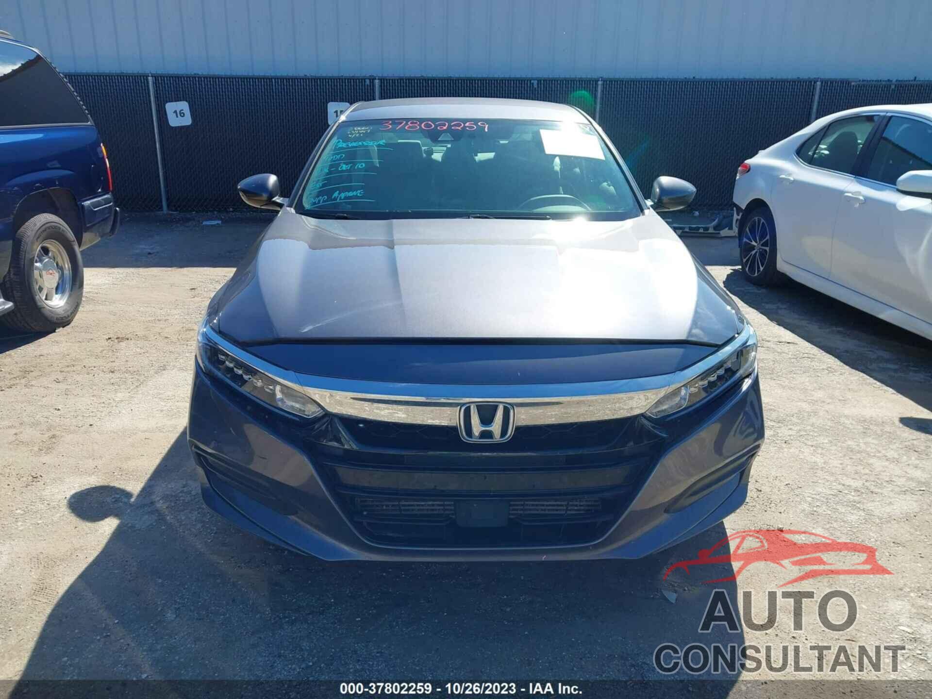 HONDA ACCORD SEDAN 2018 - 1HGCV1F12JA234447