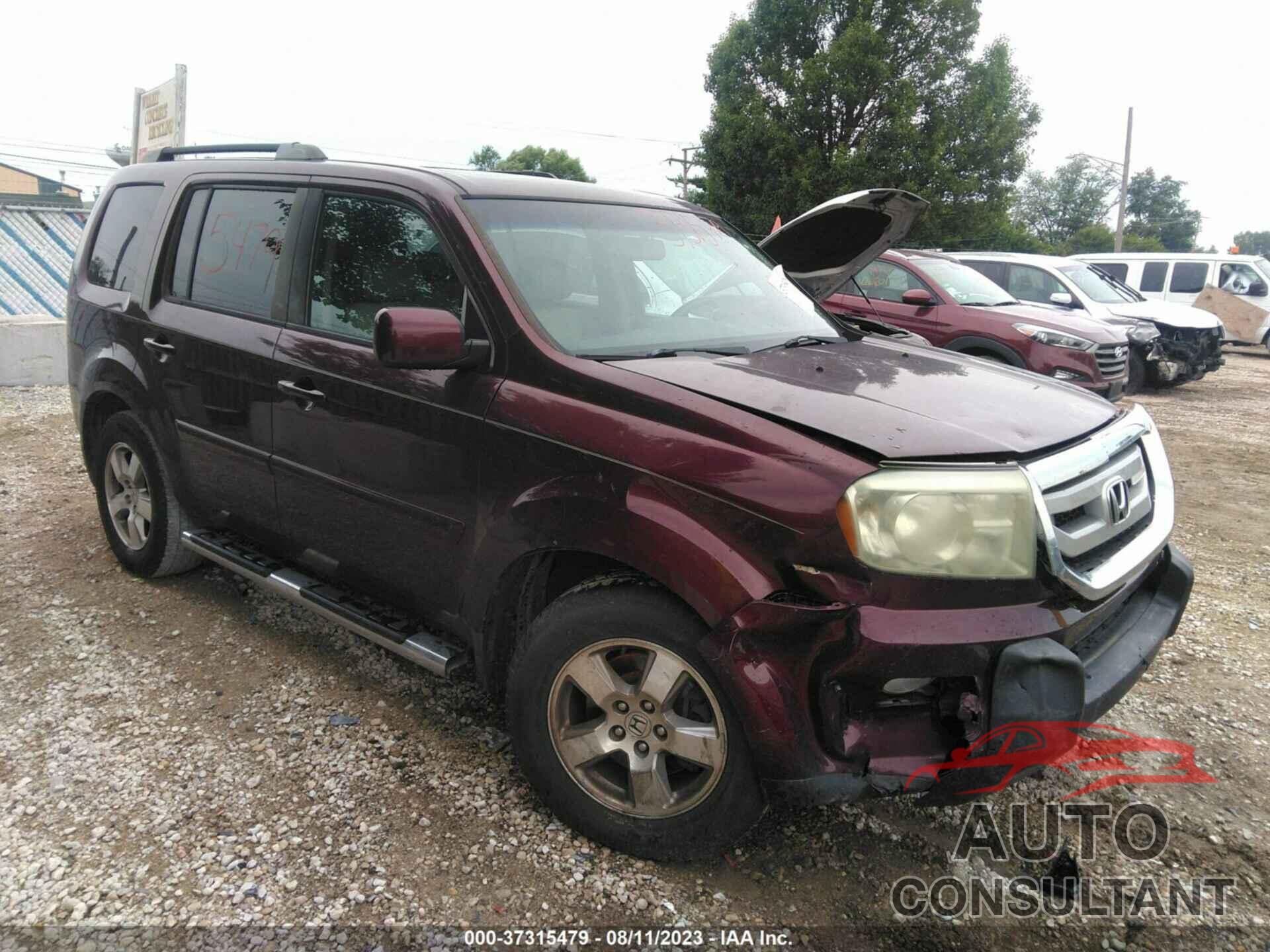 HONDA PILOT 2011 - 5FNYF4H66BB060208