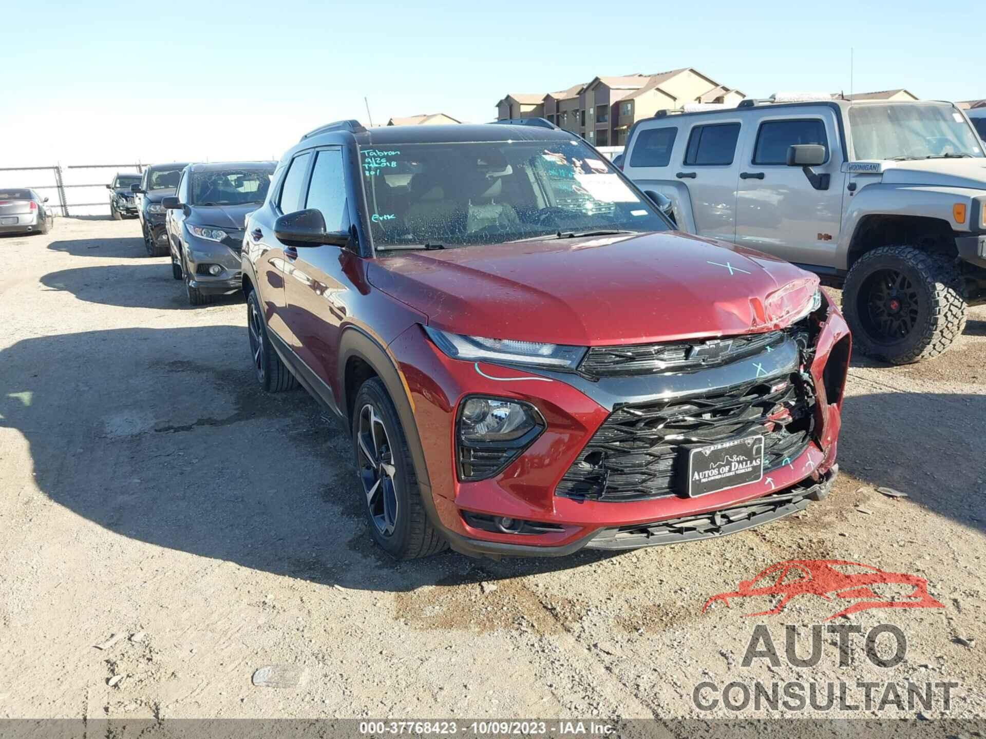 CHEVROLET TRAILBLAZER 2022 - KL79MTSL4NB042250