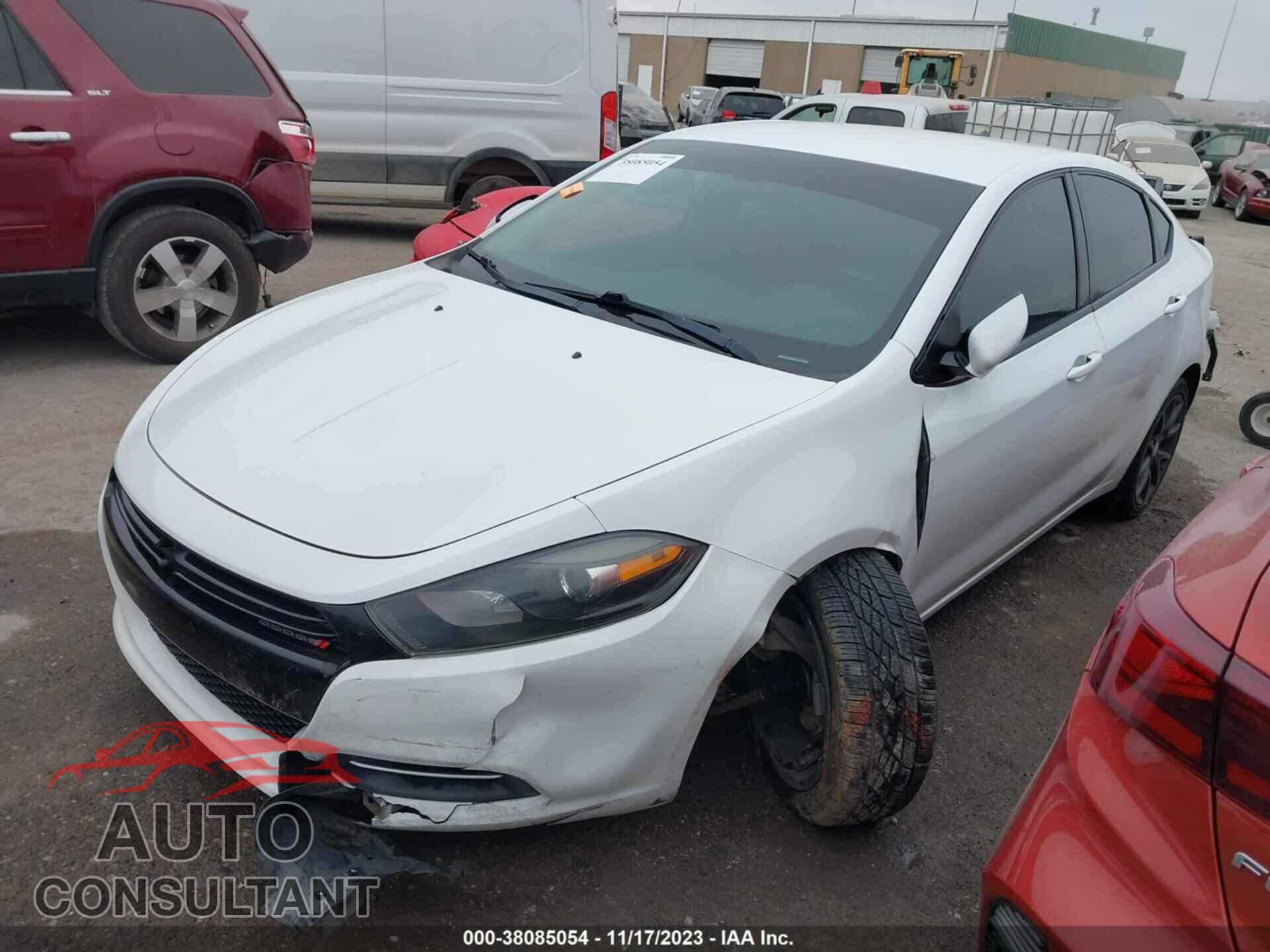 DODGE DART 2016 - 1C3CDFAA2GD606712