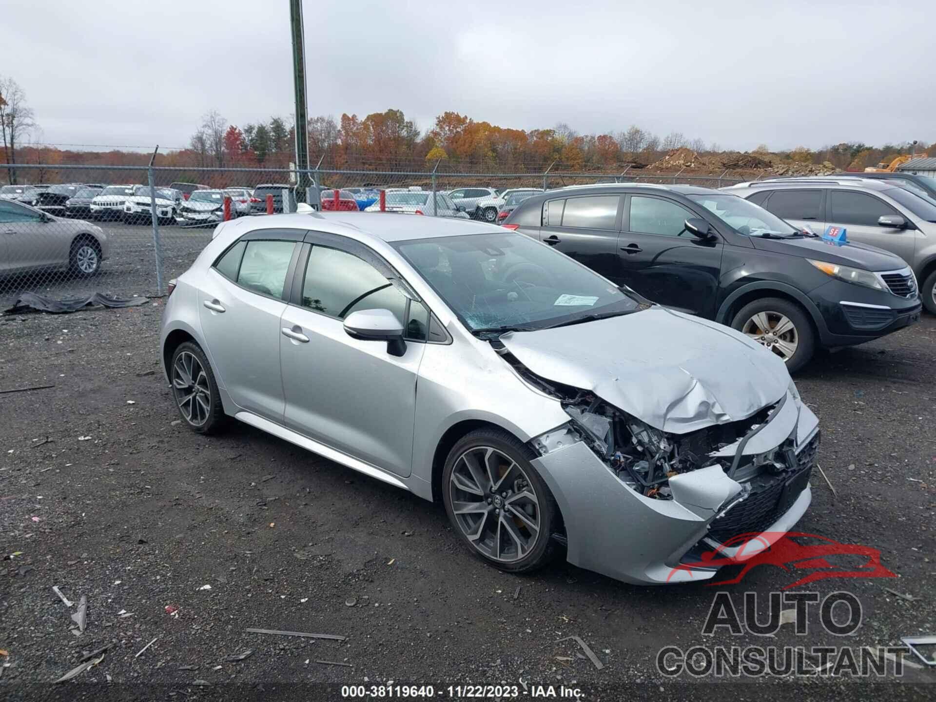 TOYOTA COROLLA 2020 - JTNC4RBE0L3088352