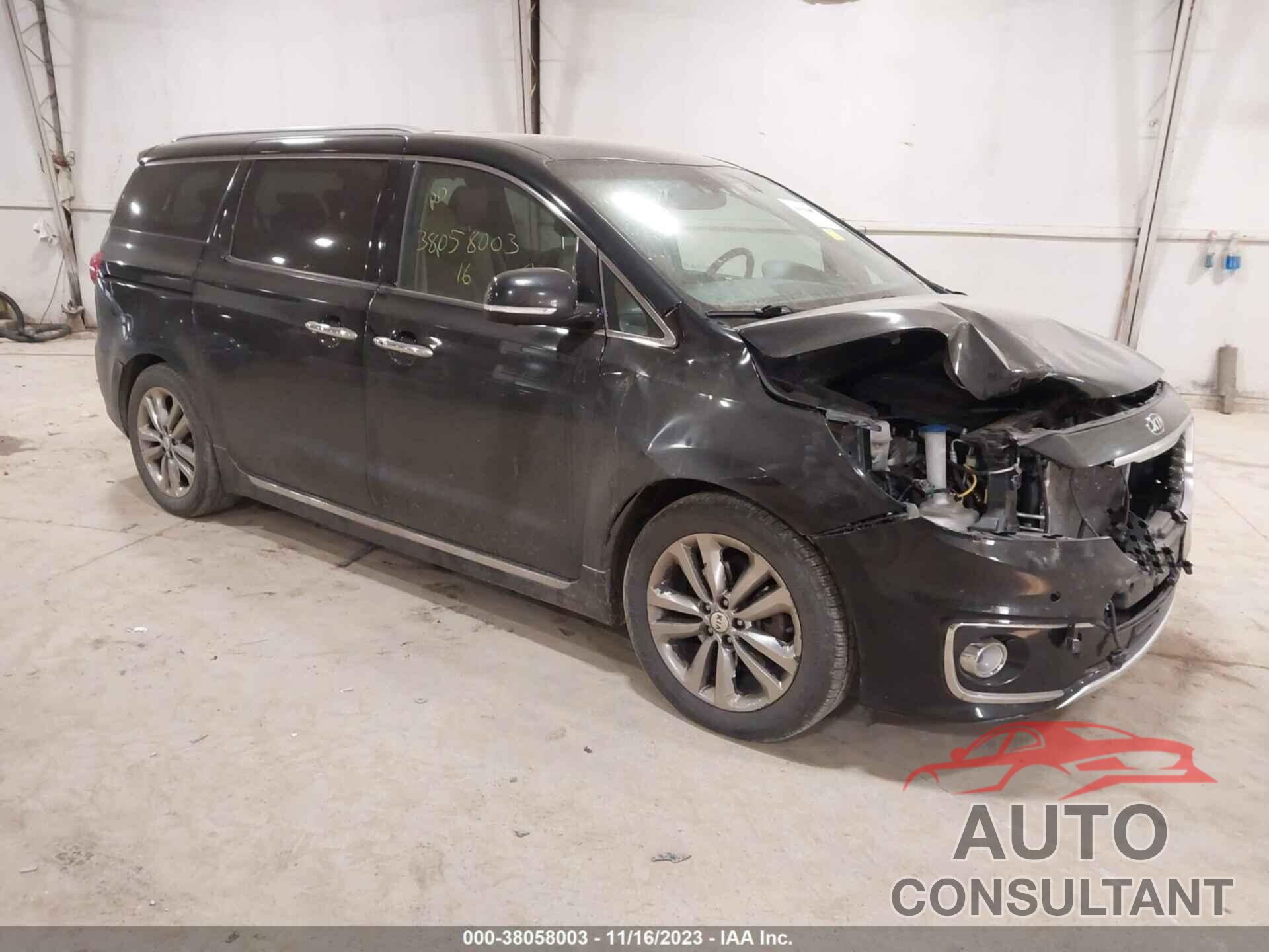 KIA SEDONA 2016 - KNDME5C16G6132451