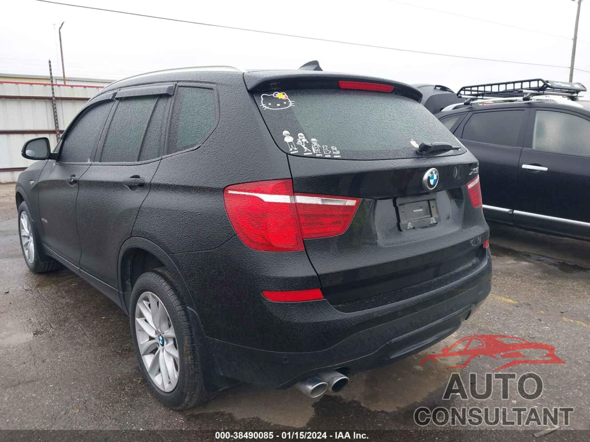 BMW X3 2017 - 5UXWZ7C38H0X41392