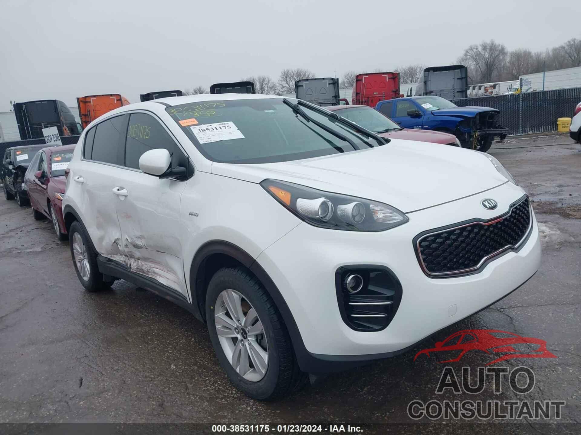 KIA SPORTAGE 2018 - KNDPMCAC8J7487339