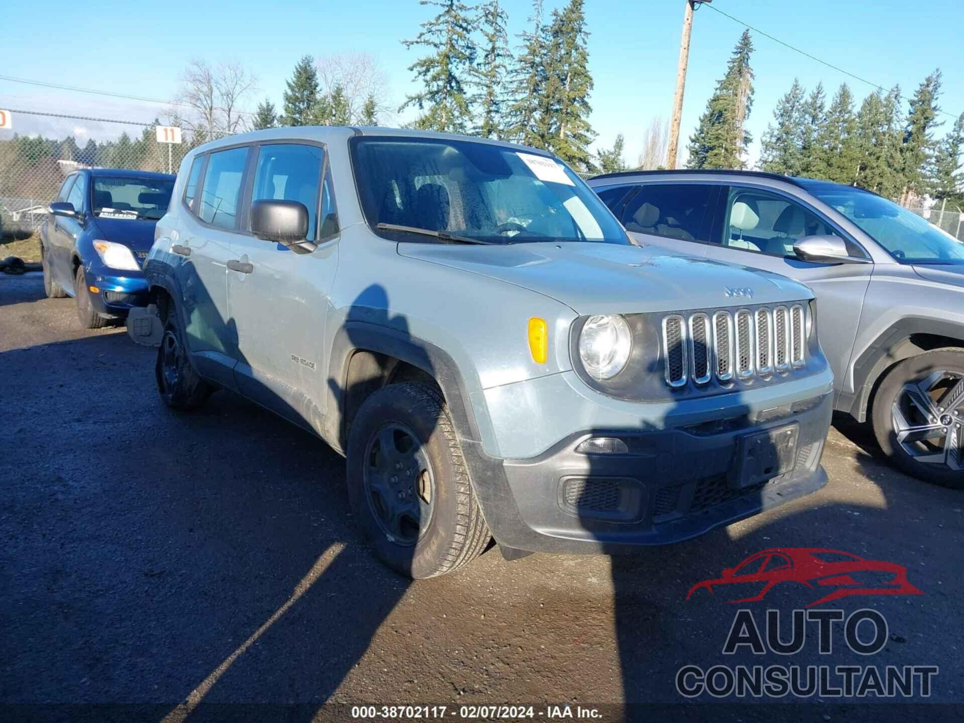 JEEP RENEGADE 2018 - ZACCJBAB5JPJ43444