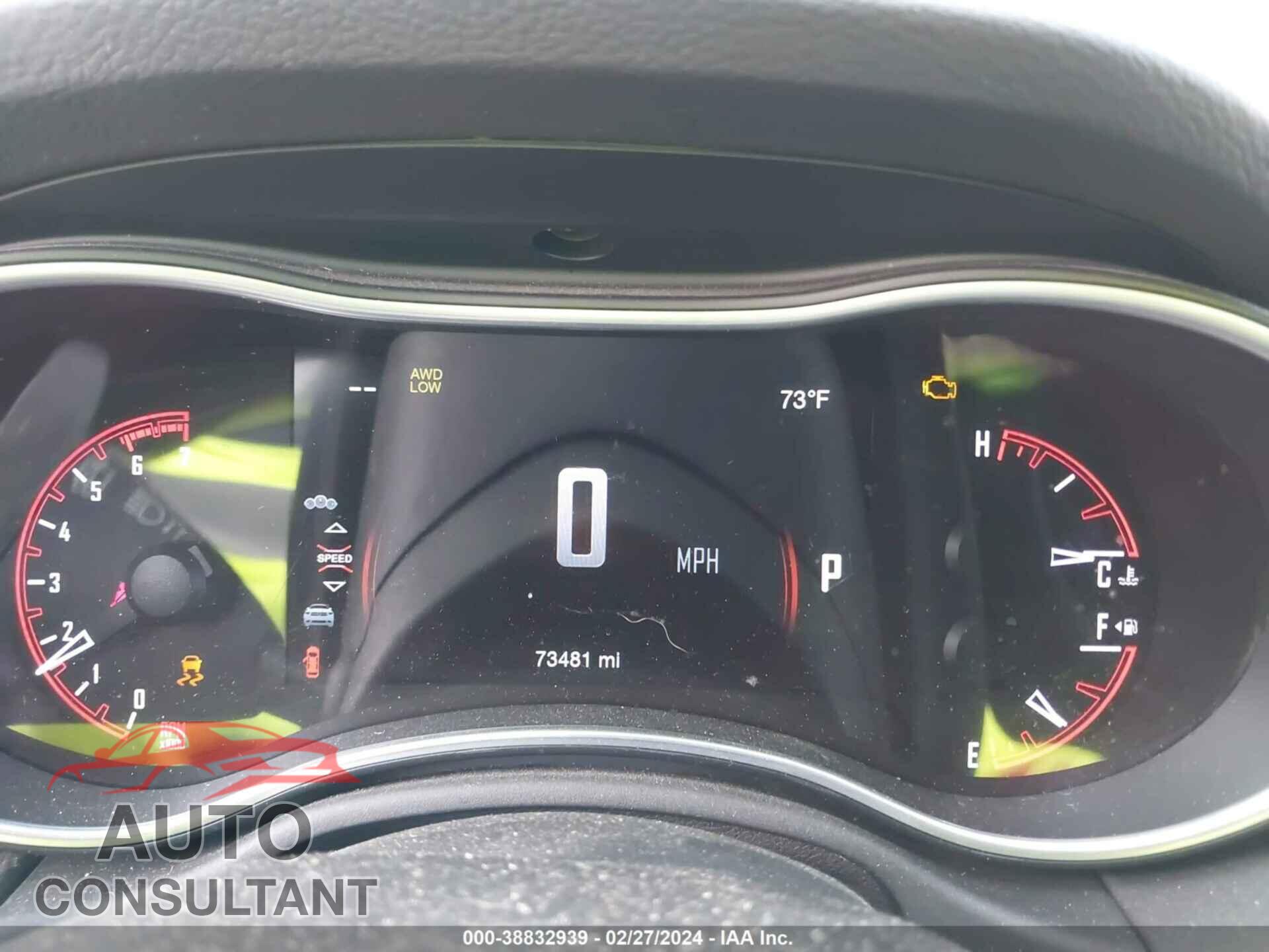 DODGE DURANGO 2019 - 1C4SDJFT4KC708452