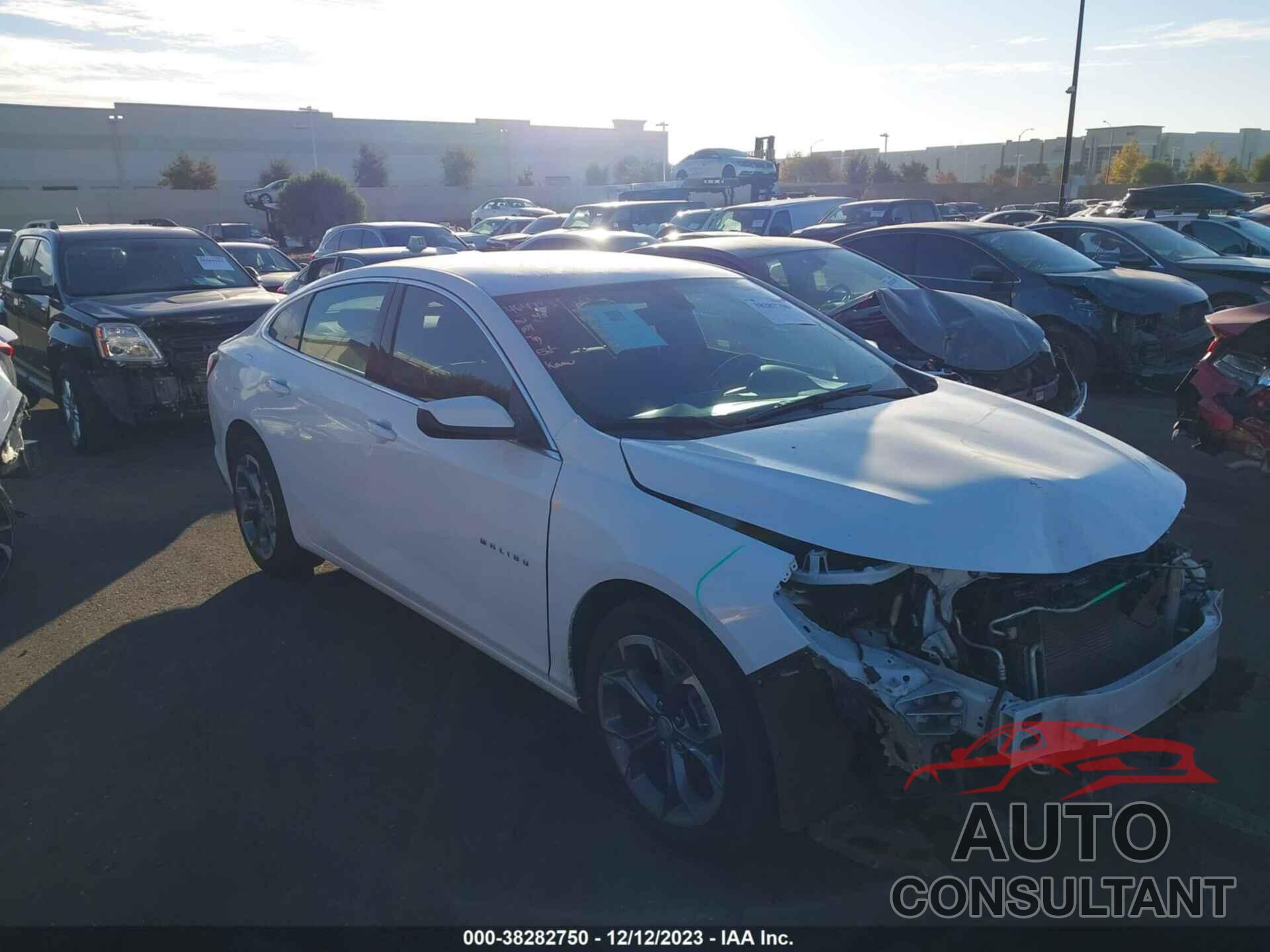 CHEVROLET MALIBU 2021 - 1G1ZD5STXMF077745