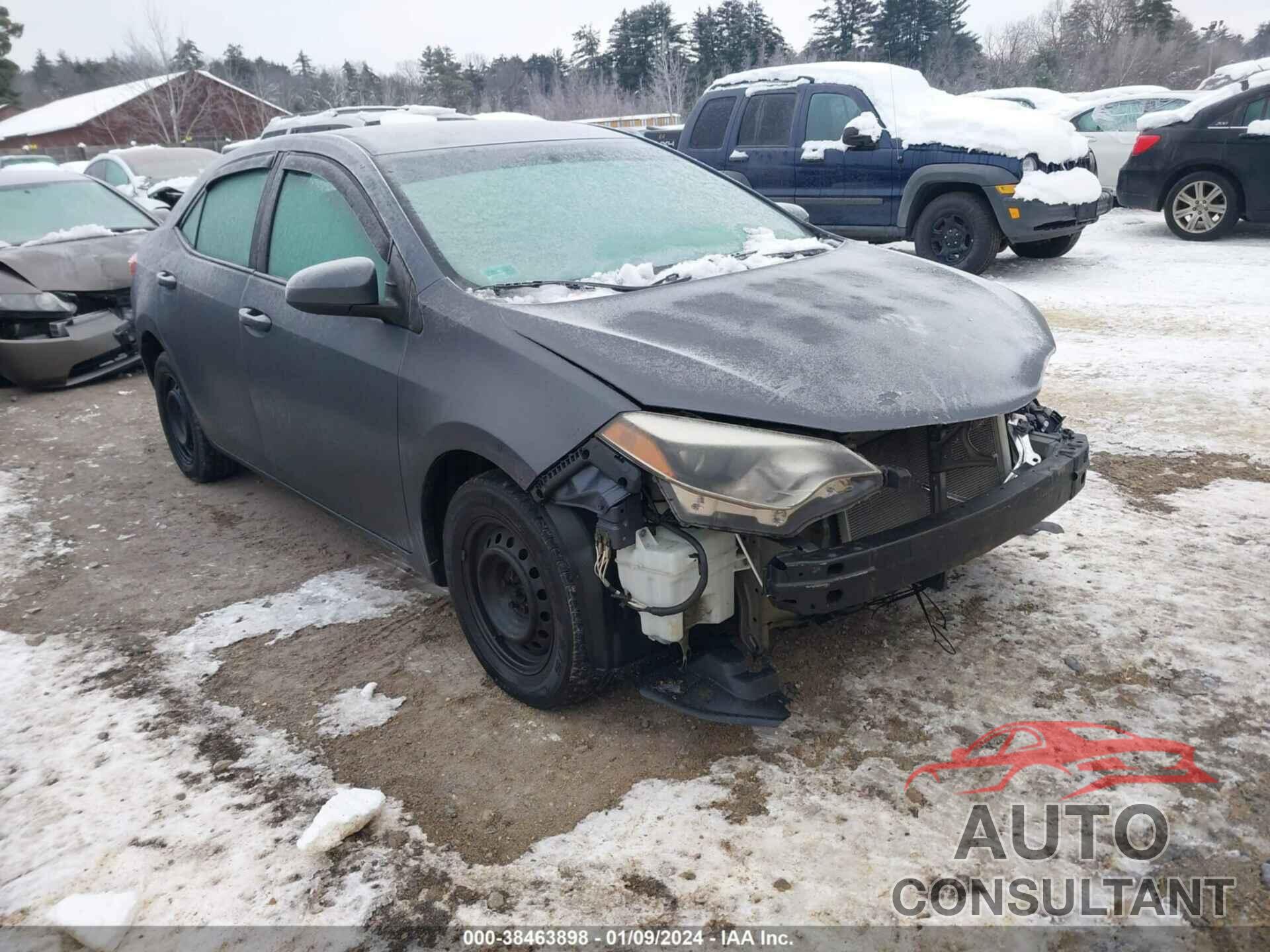 TOYOTA COROLLA 2016 - 5YFBURHE1GP380242