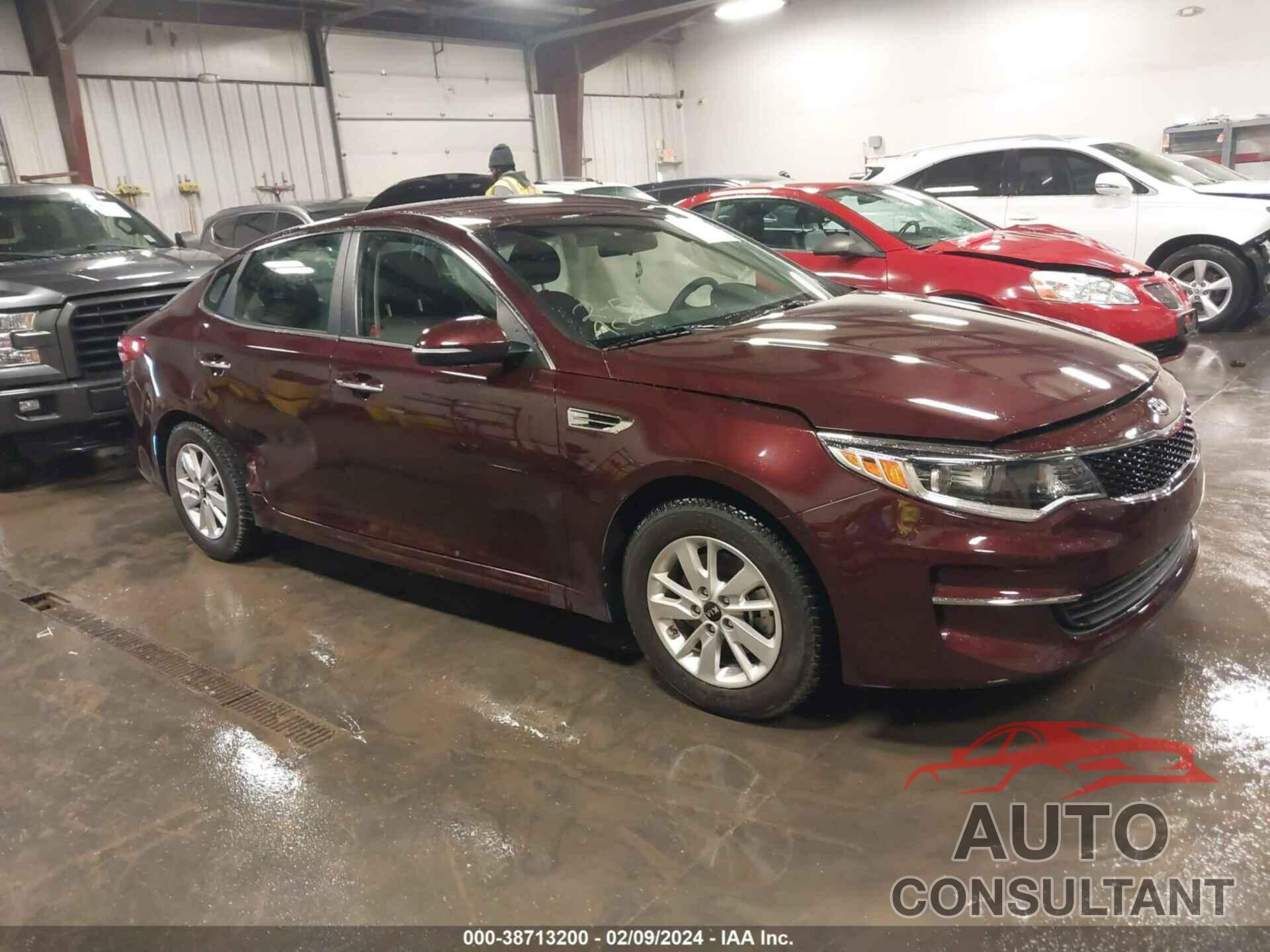 KIA OPTIMA 2018 - 5XXGT4L34JG186337