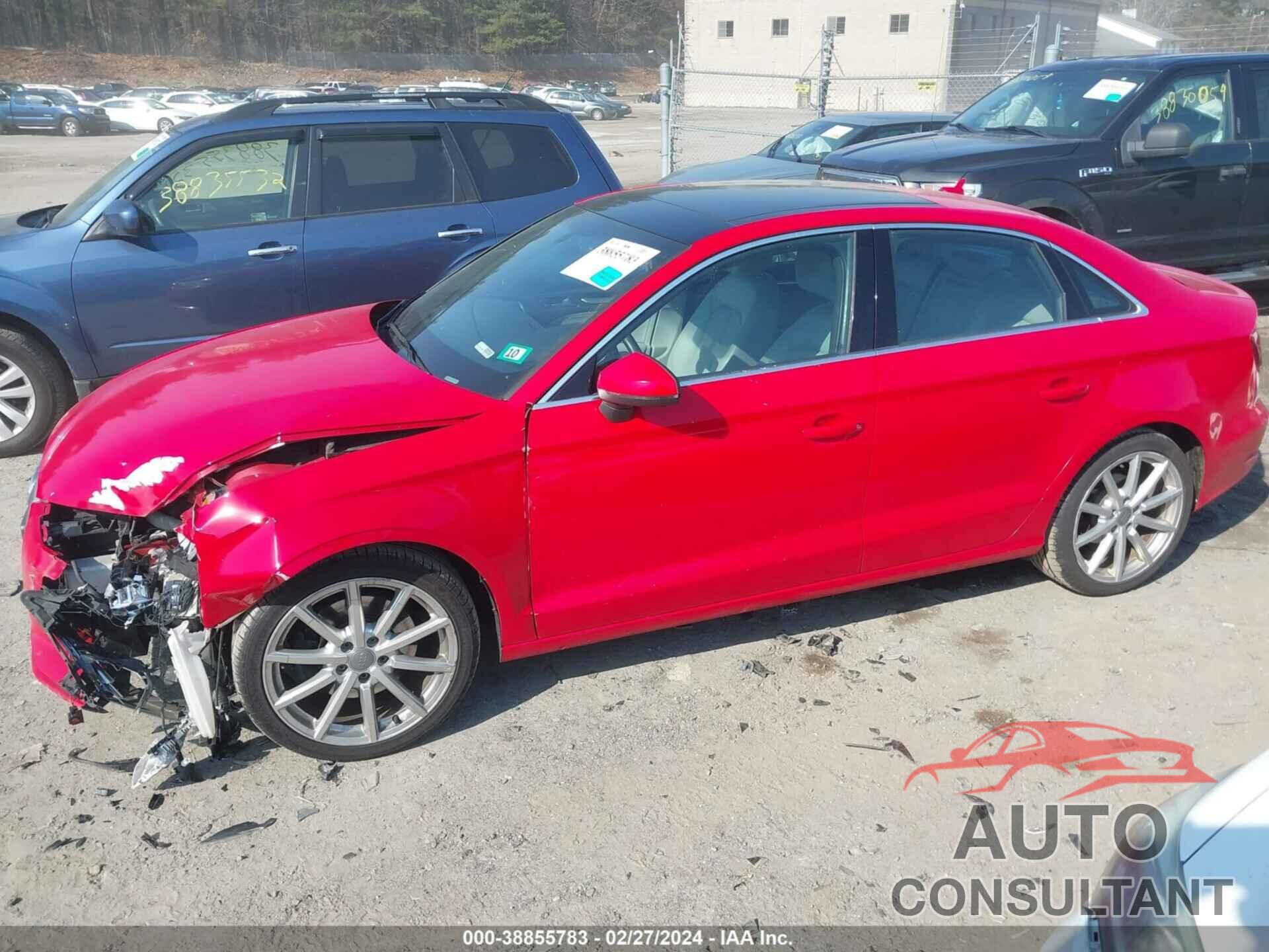 AUDI A3 2016 - WAUE8GFF8G1058958