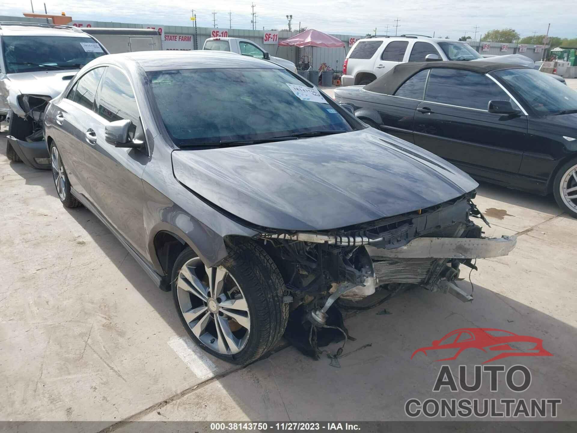MERCEDES-BENZ CLA 250 2016 - WDDSJ4EB8GN368453