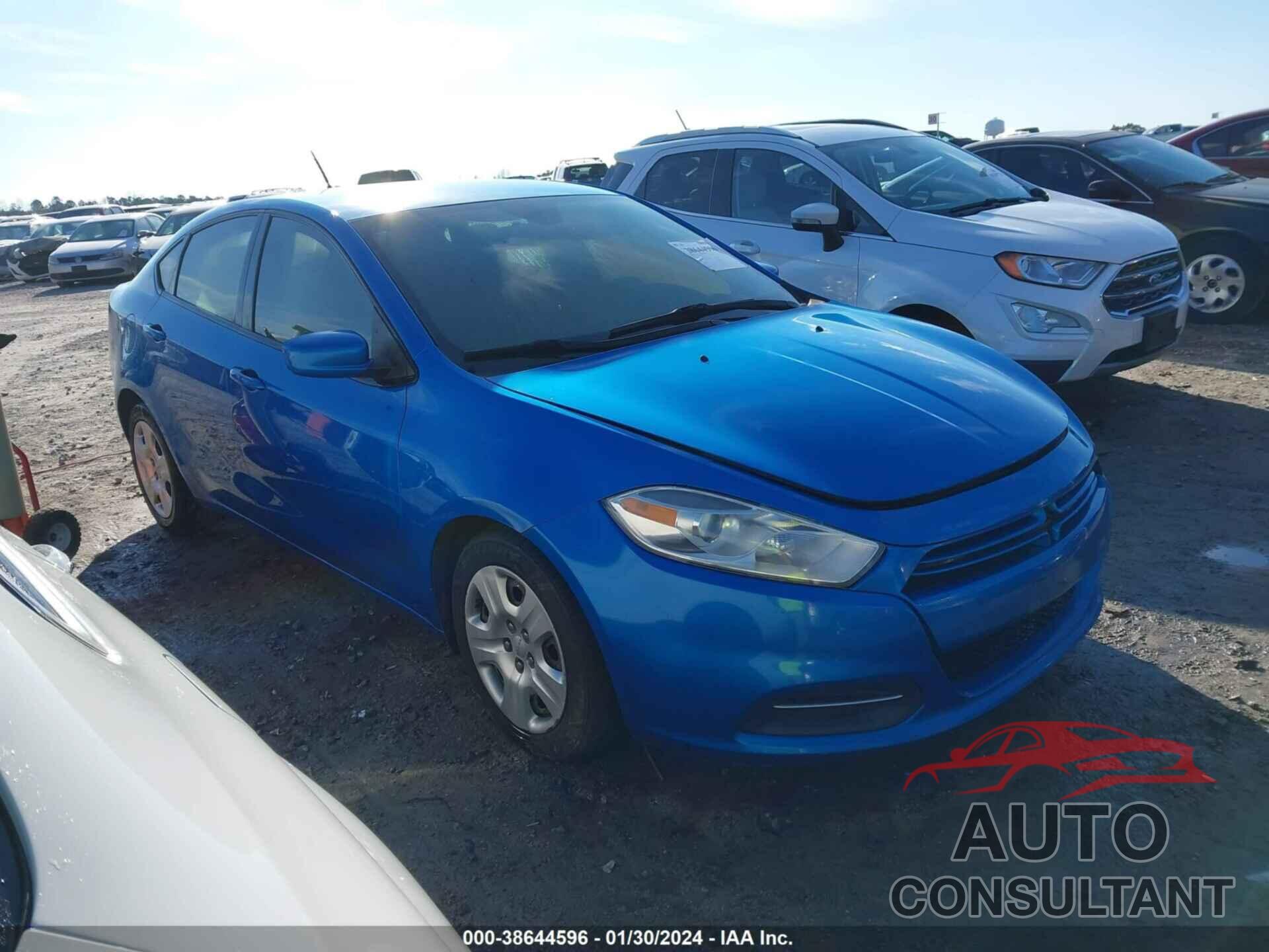 DODGE DART 2016 - 1C3CDFAA1GD750655