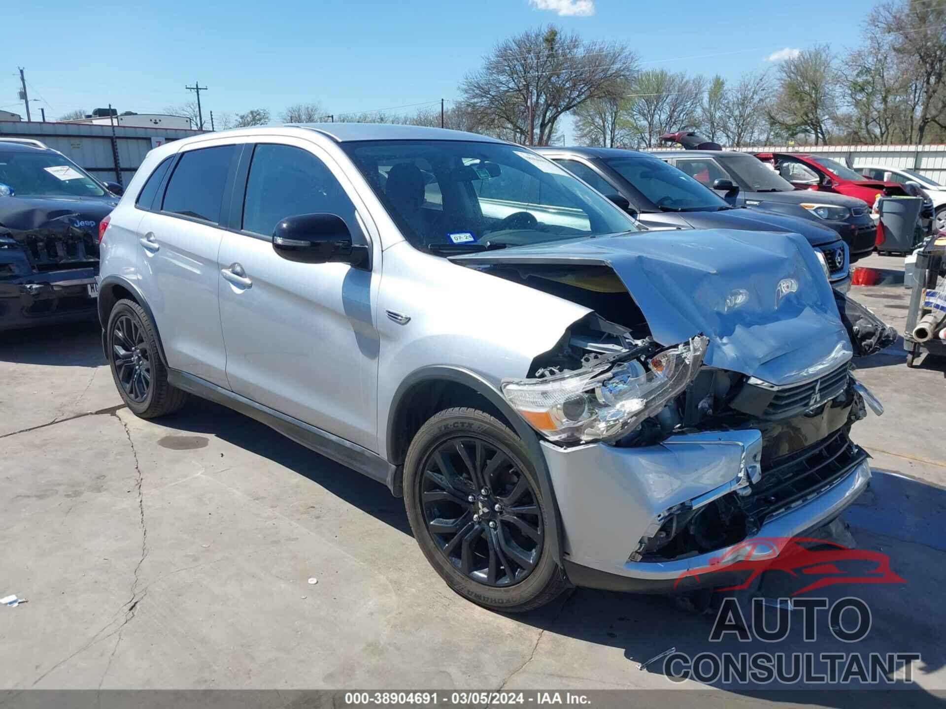 MITSUBISHI OUTLANDER SPORT 2017 - JA4AP3AU8HZ035387