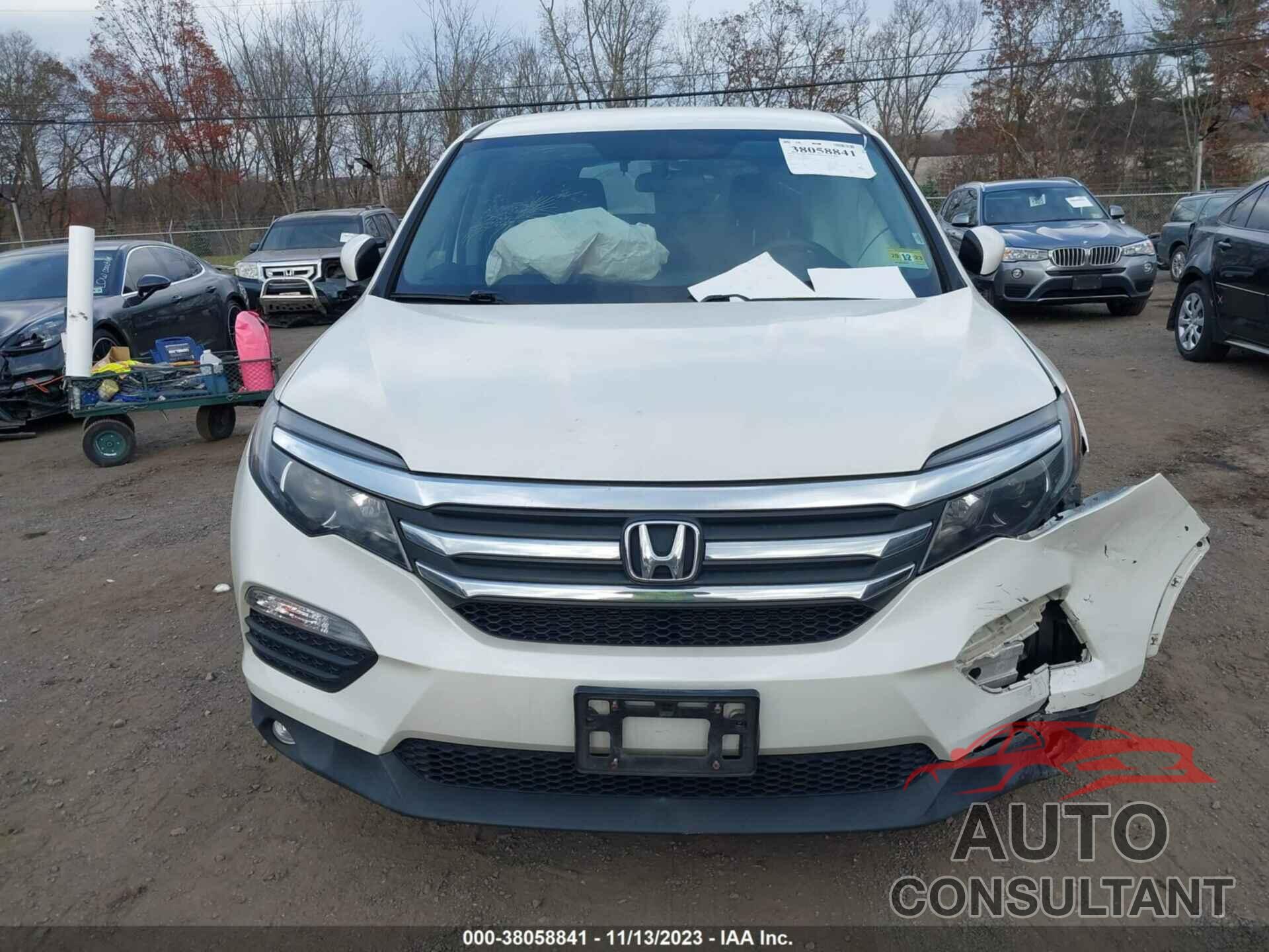 HONDA PILOT 2017 - 5FNYF6H35HB003315