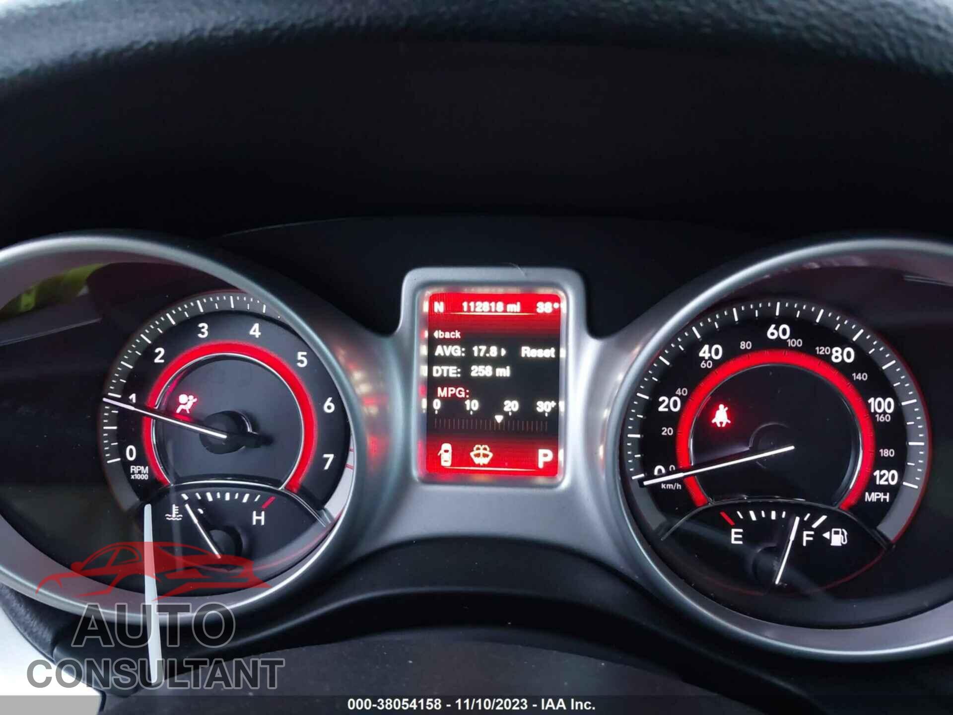 DODGE JOURNEY 2017 - 3C4PDDEG8HT556071