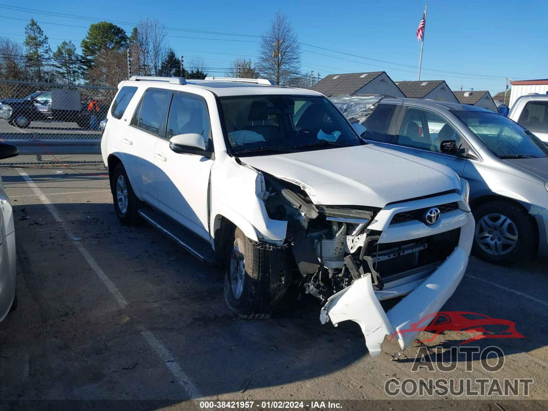 TOYOTA 4RUNNER 2016 - JTEZU5JR7G5131022