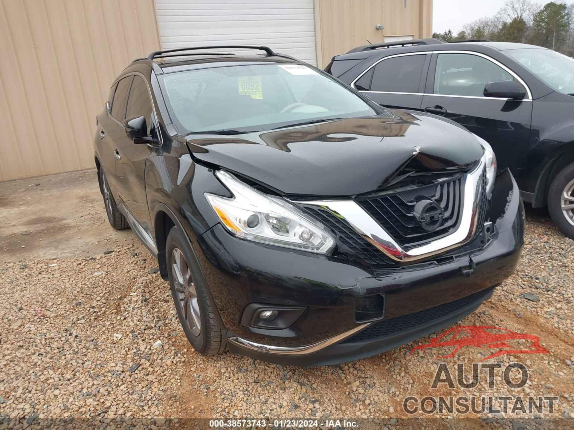 NISSAN MURANO 2016 - 5N1AZ2MGXGN153068