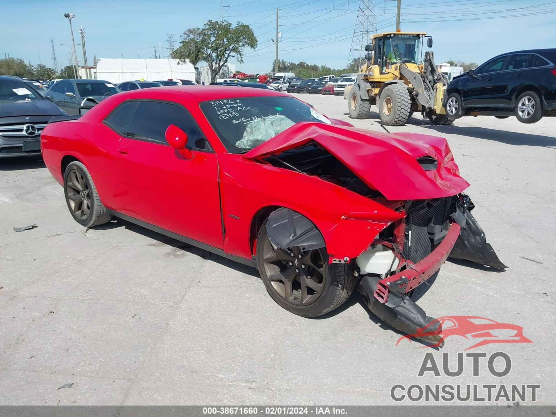 DODGE CHALLENGER 2019 - 2C3CDZBT3KH729304