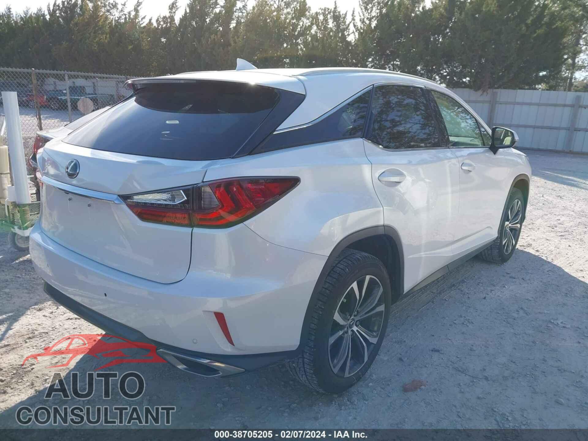 LEXUS RX 2018 - 2T2ZZMCA1JC095986