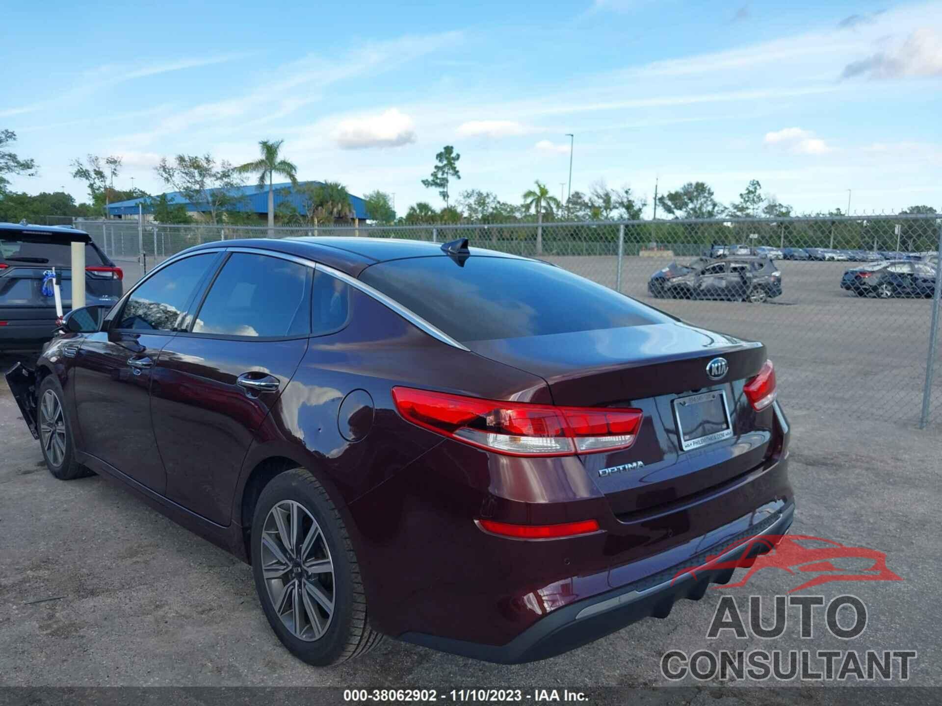 KIA OPTIMA 2019 - 5XXGT4L35KG332956