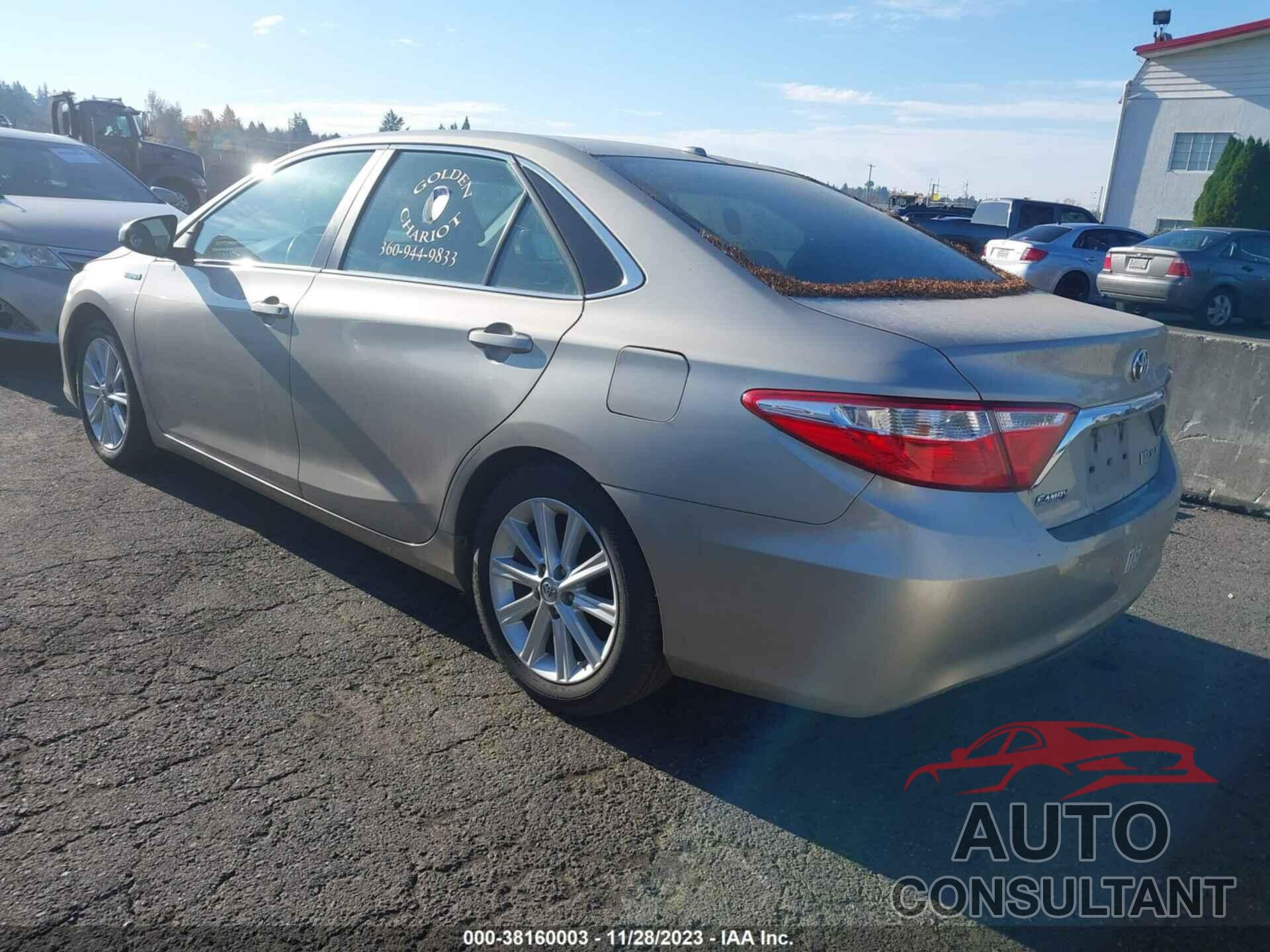 TOYOTA CAMRY HYBRID 2016 - 4T1BD1FKXGU196829