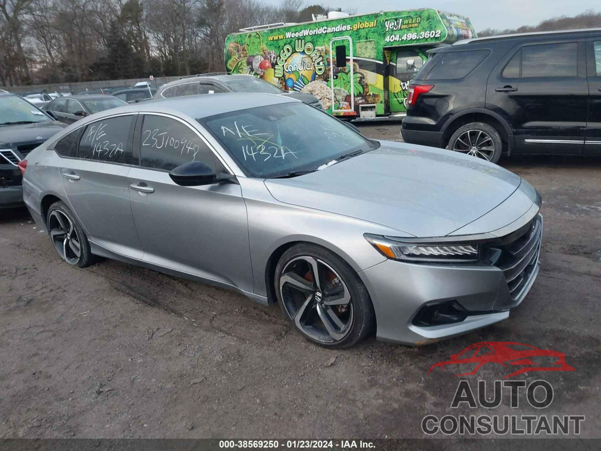 HONDA ACCORD 2021 - 1HGCV1F47MA020259