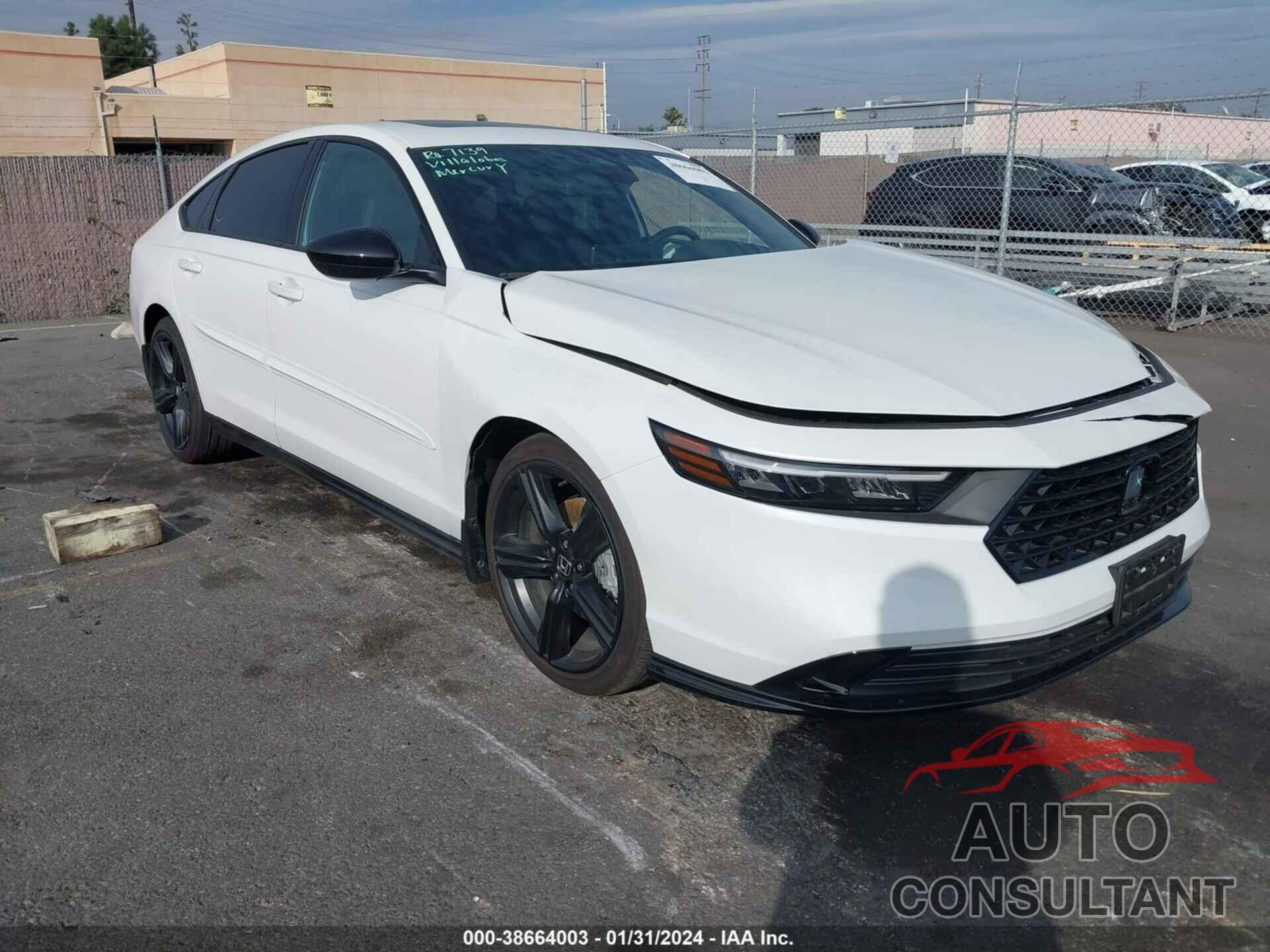 HONDA ACCORD 2023 - 1HGCY2F72PA032833