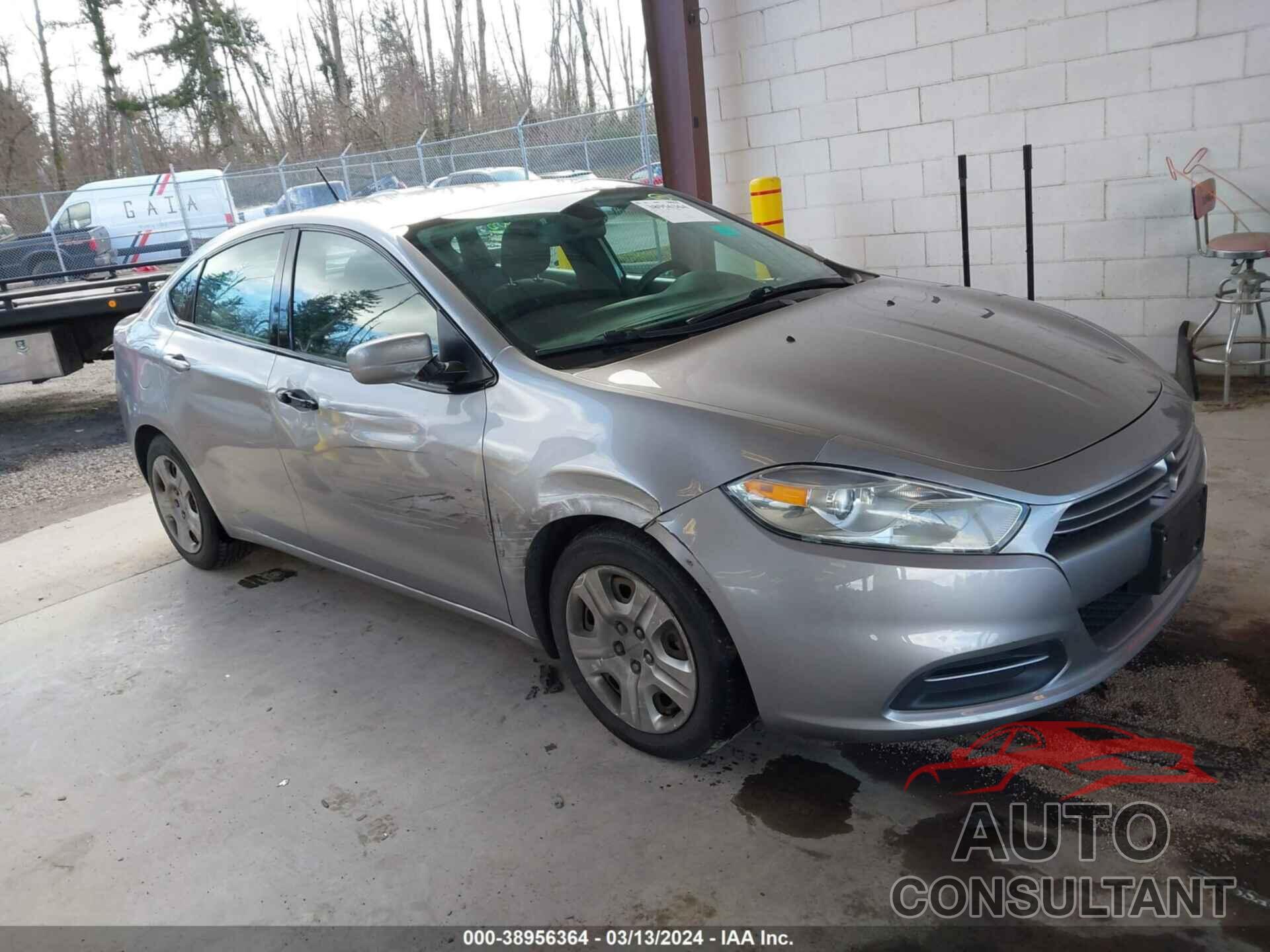 DODGE DART 2016 - 1C3CDFAA5GD736810