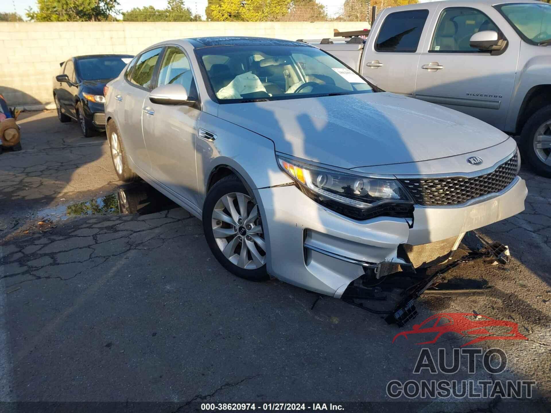 KIA OPTIMA 2016 - 5XXGU4L34GG066186