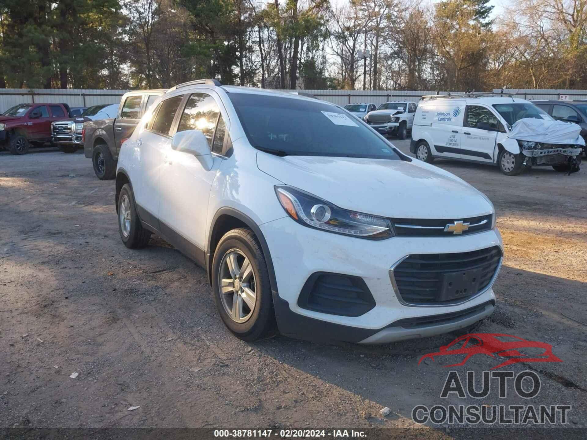 CHEVROLET TRAX 2020 - 3GNCJLSB7LL227016