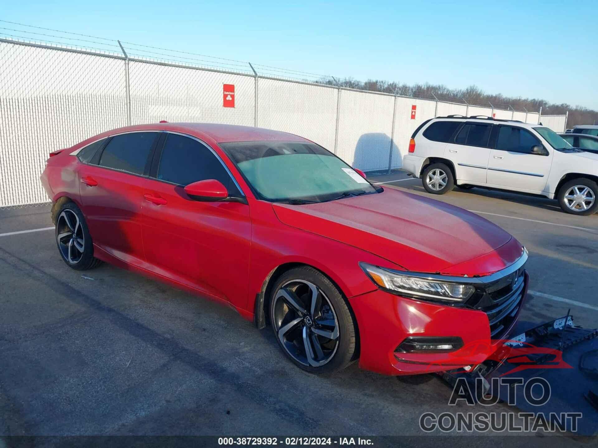 HONDA ACCORD 2019 - 1HGCV1F36KA040412