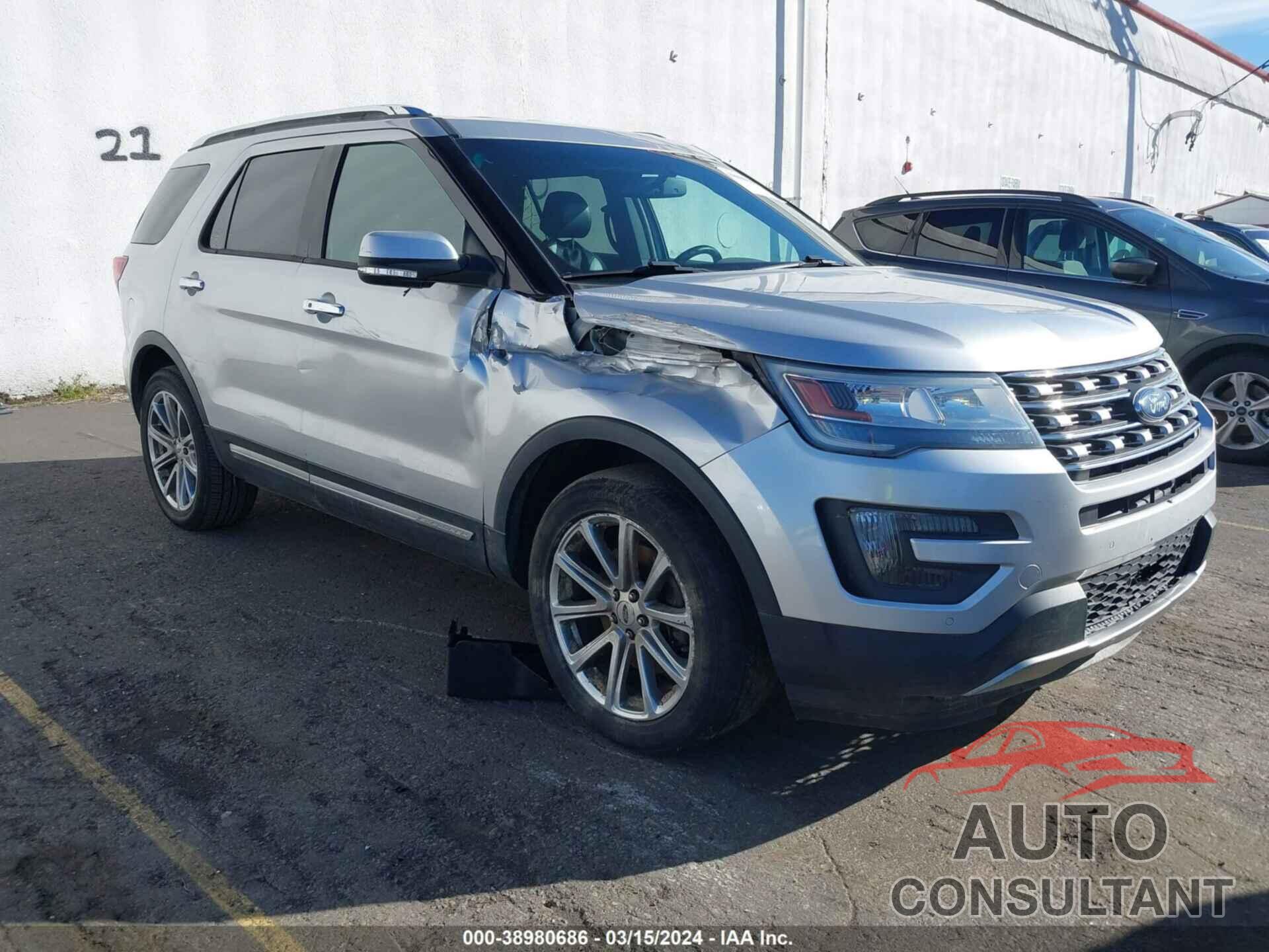 FORD EXPLORER 2016 - 1FM5K8F86GGA36235